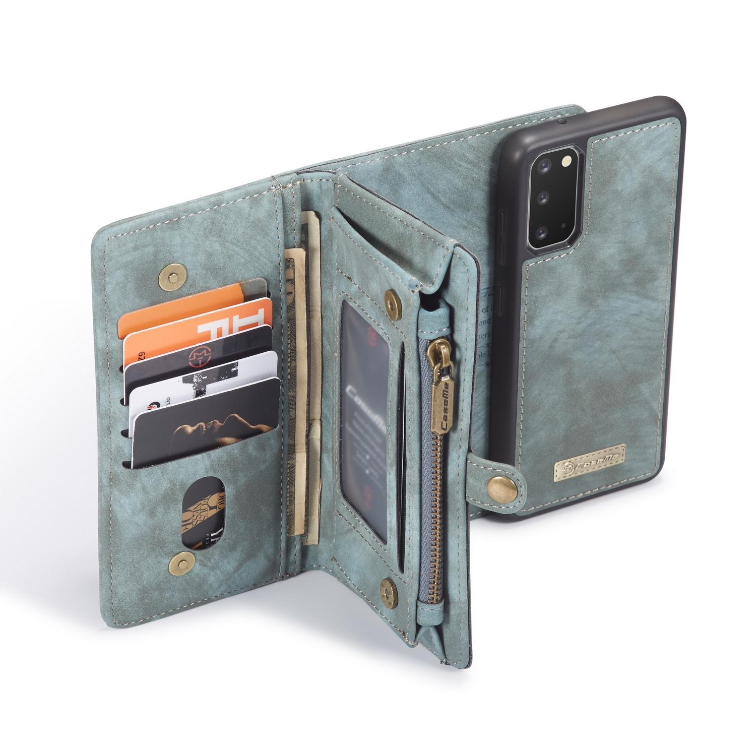 Multi-slot Hoesje Samsung Galaxy S20 Blauw