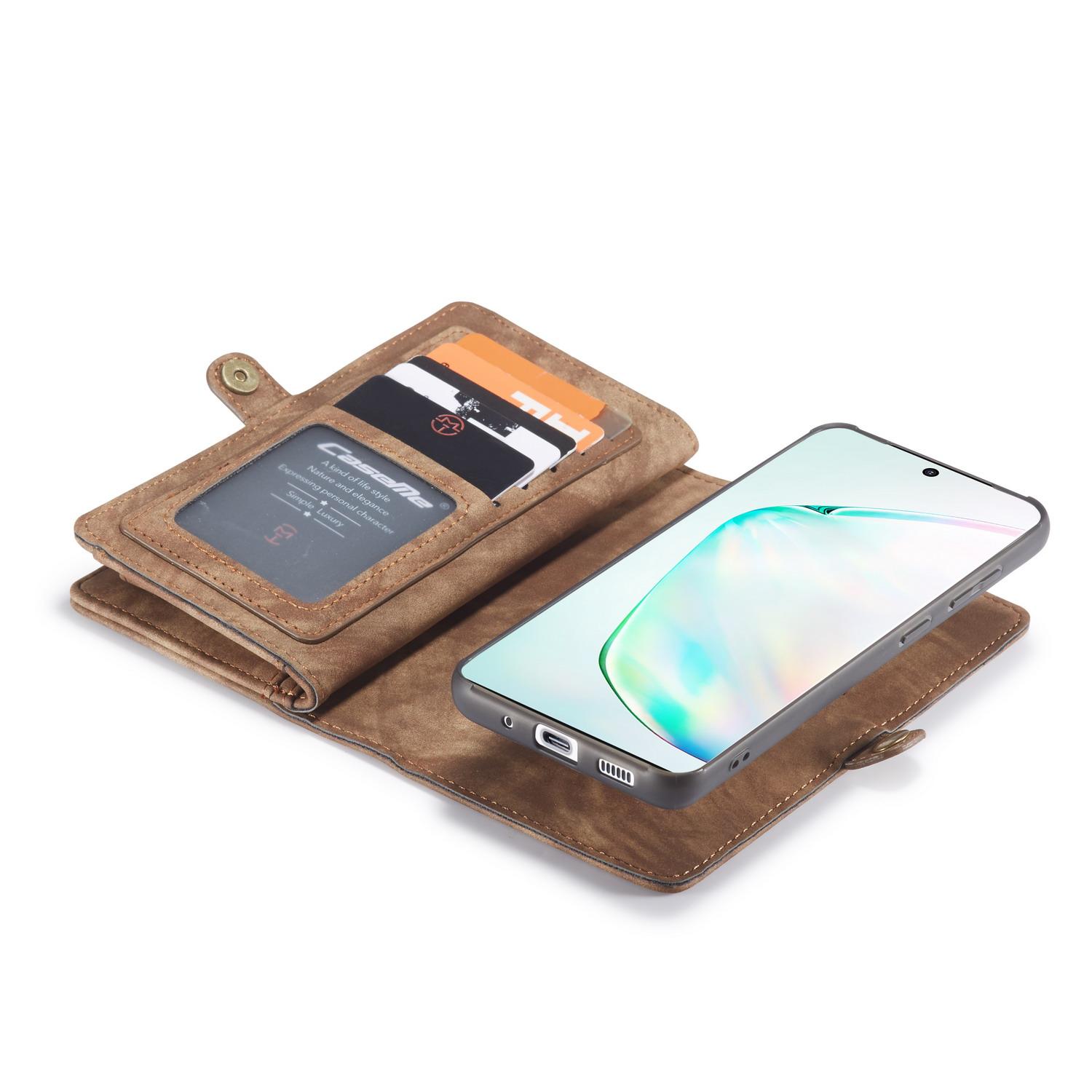 Multi-slot Hoesje Samsung Galaxy S20 Bruin