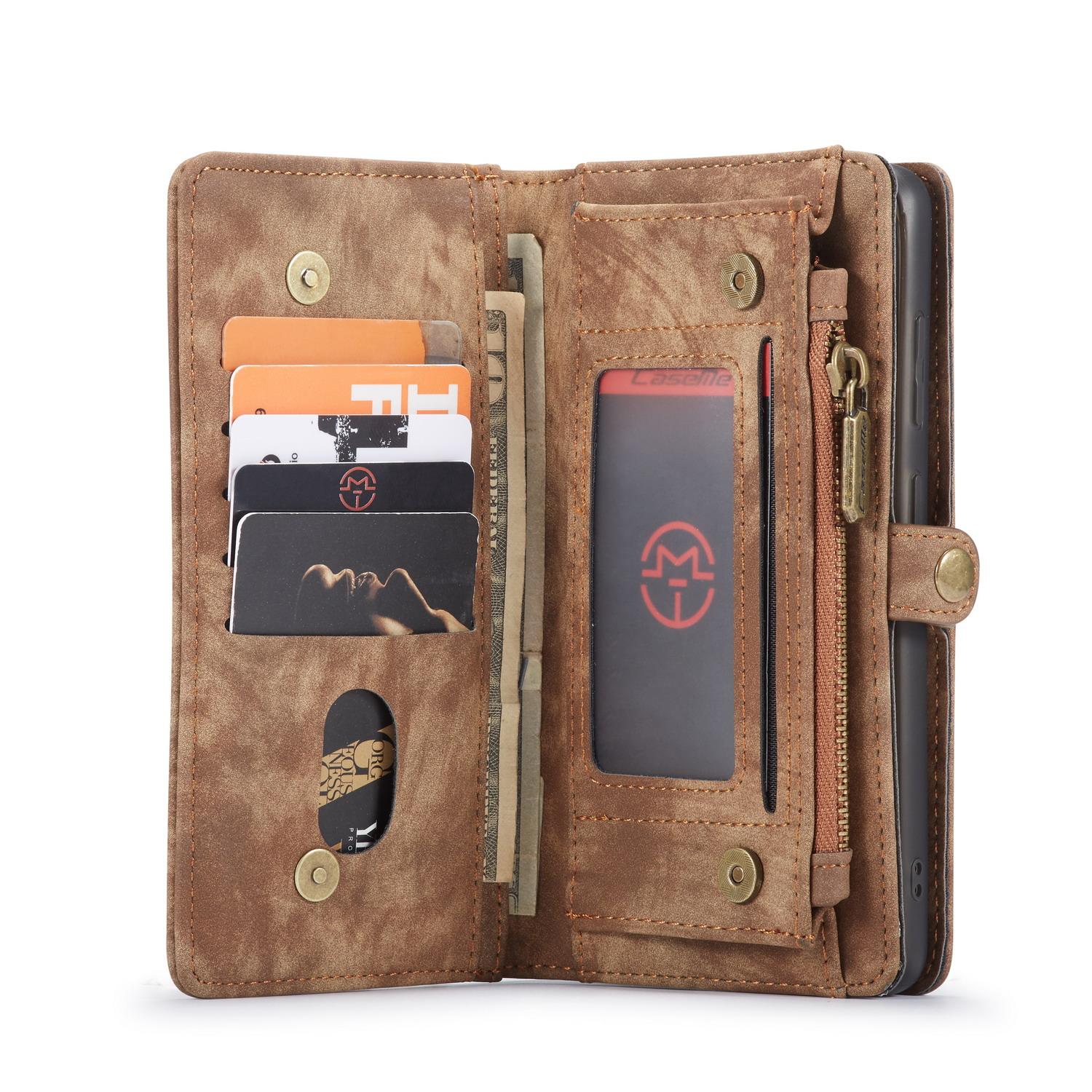 Multi-slot Hoesje Samsung Galaxy S20 Bruin