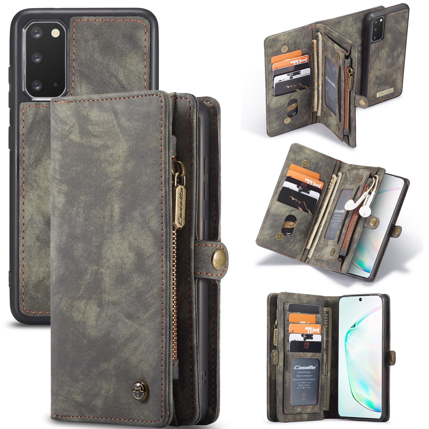 Multi-slot Hoesje Samsung Galaxy S20 Grijs