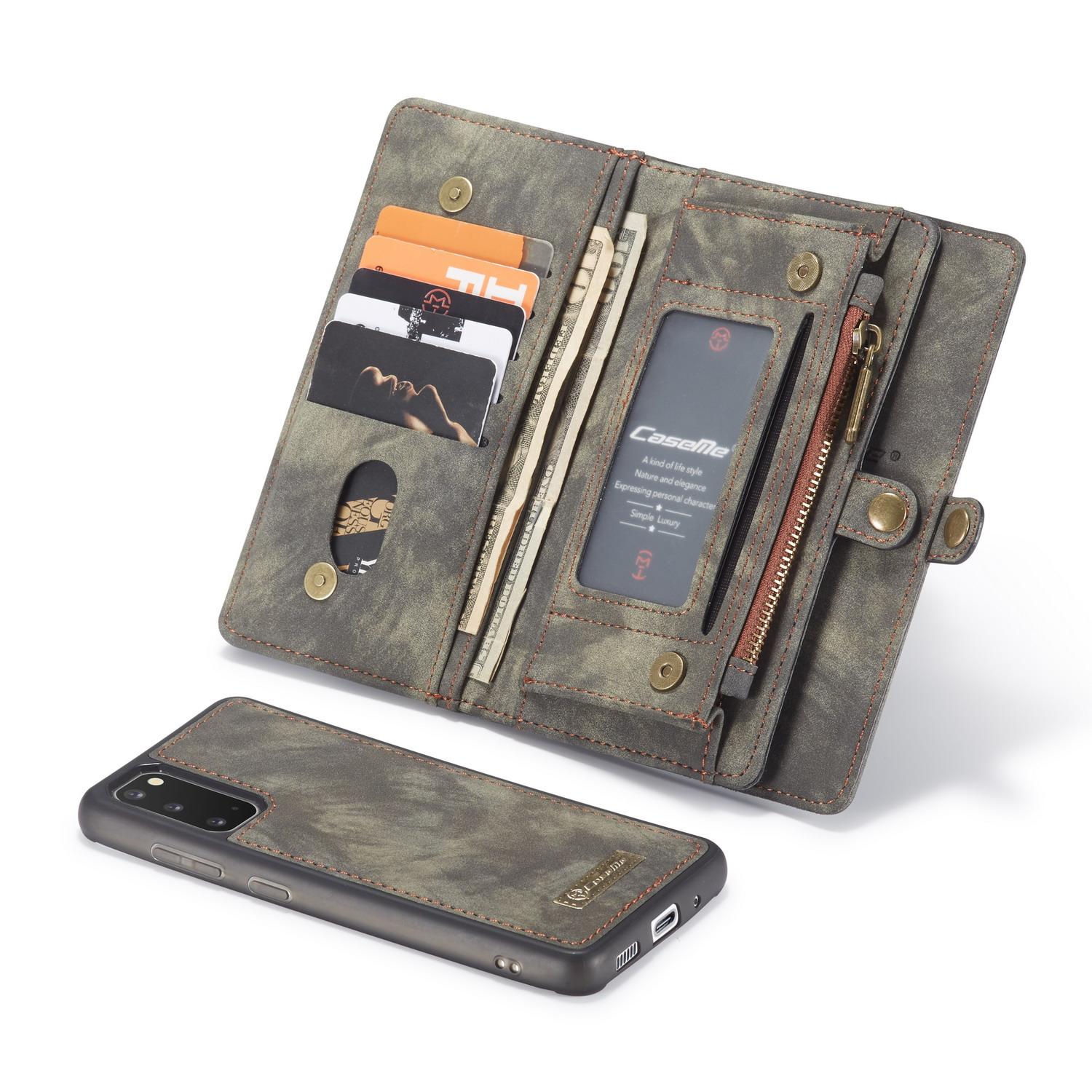 Multi-slot Hoesje Samsung Galaxy S20 Grijs