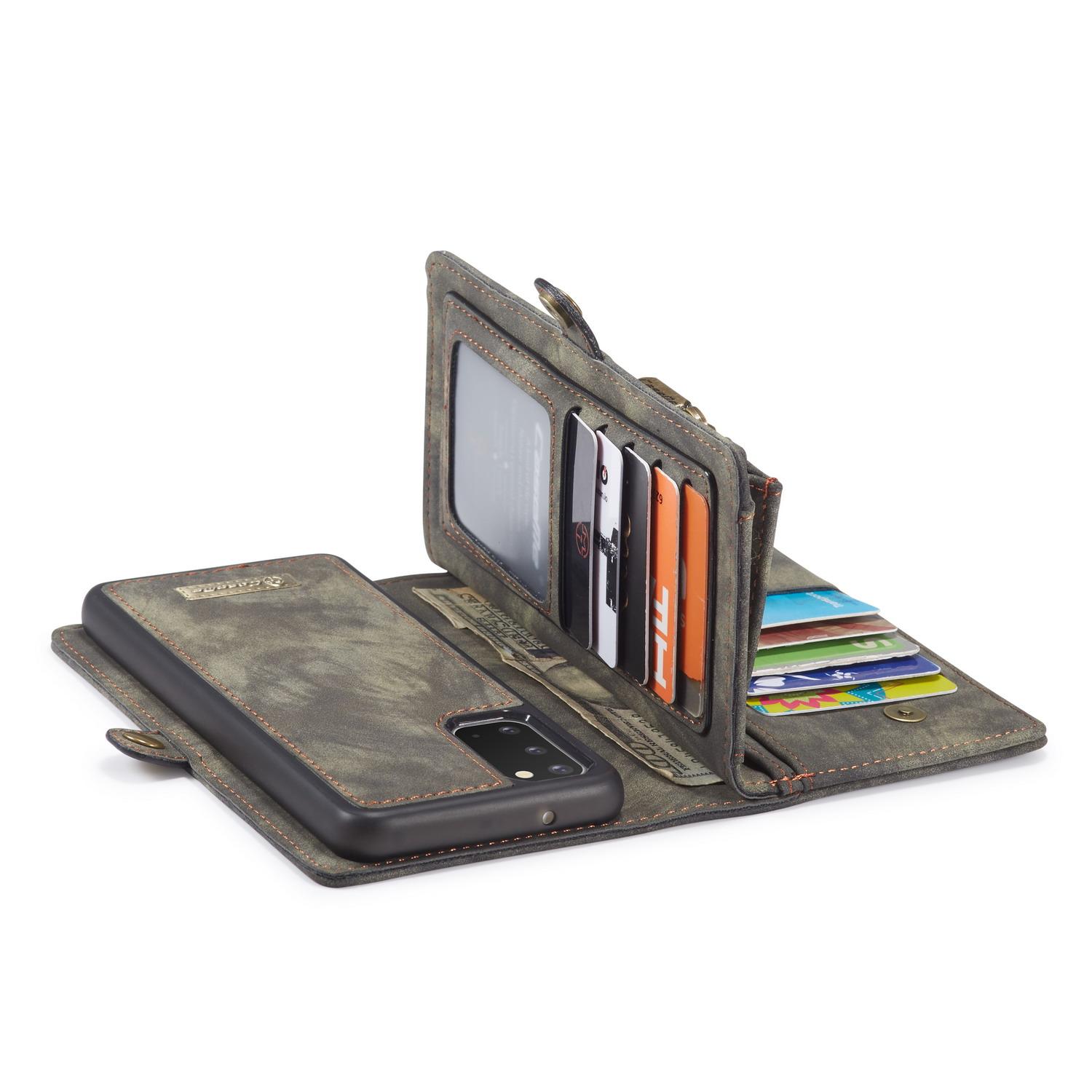Multi-slot Hoesje Samsung Galaxy S20 Grijs