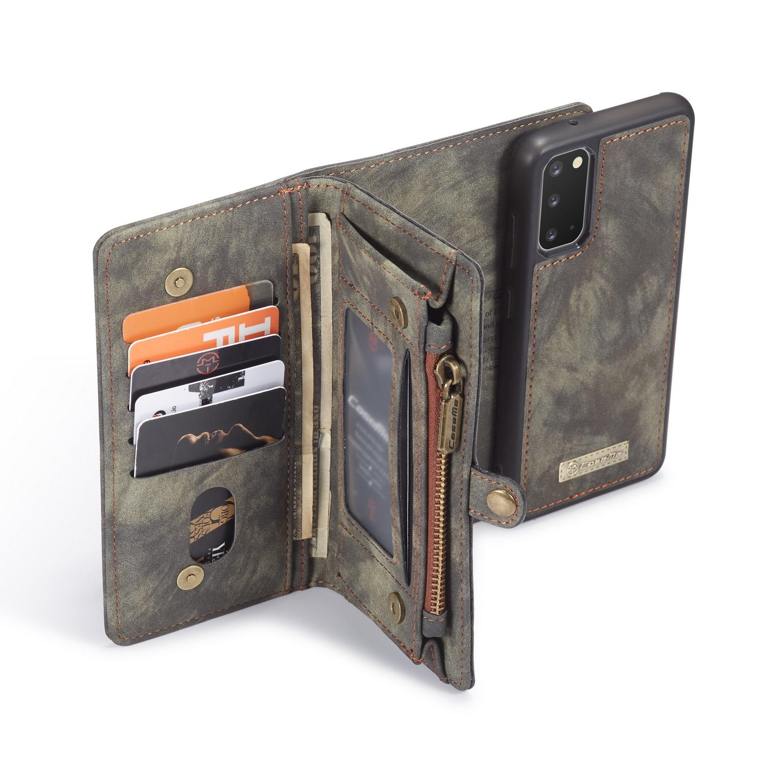 Multi-slot Hoesje Samsung Galaxy S20 Grijs