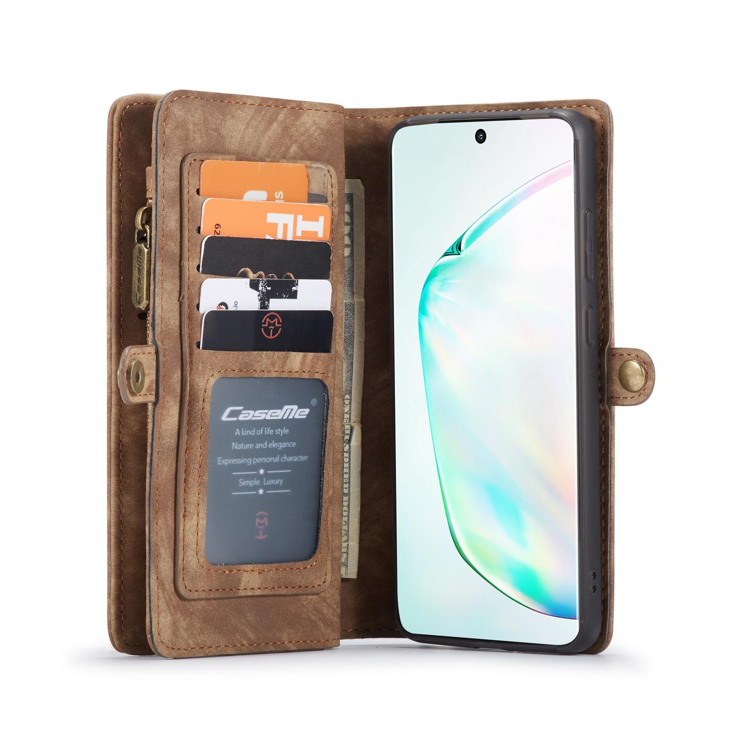 Multi-slot Hoesje Samsung Galaxy S20 Ultra Bruin
