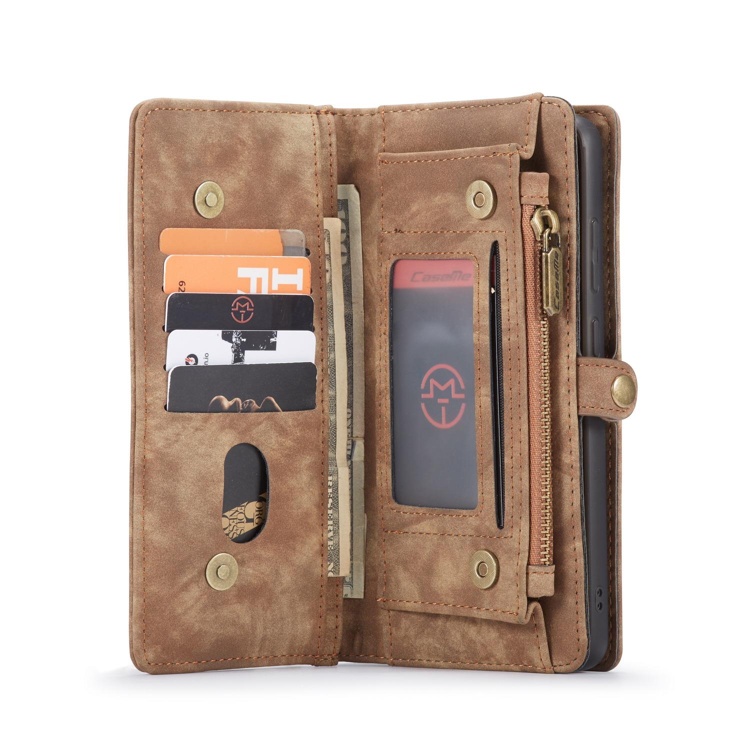 Multi-slot Hoesje Samsung Galaxy S20 Ultra Bruin