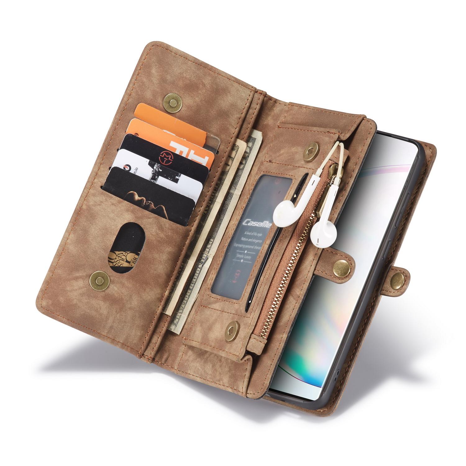 Multi-slot Hoesje Samsung Galaxy S20 Ultra Bruin
