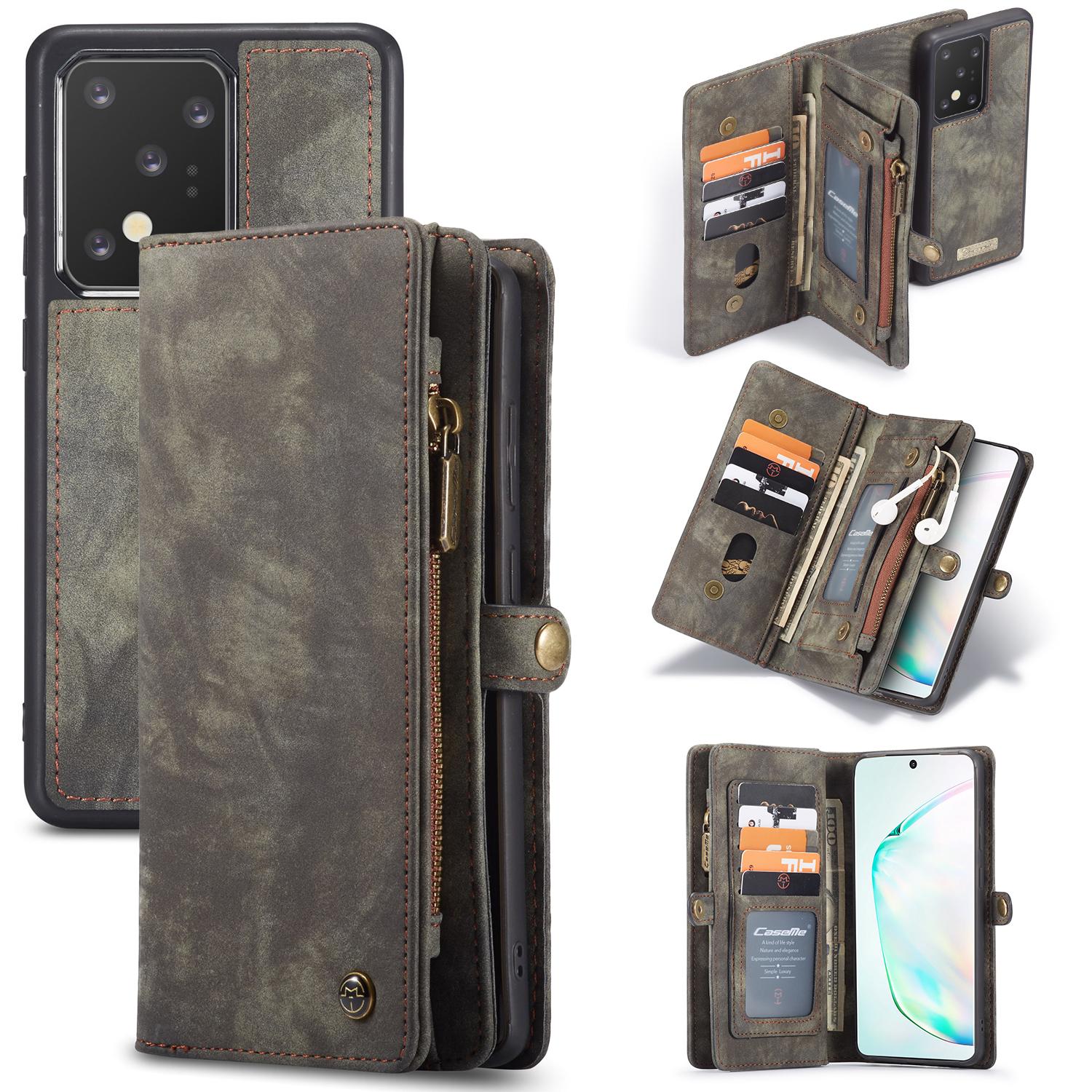 Multi-slot Hoesje Samsung Galaxy S20 Ultra Grijs