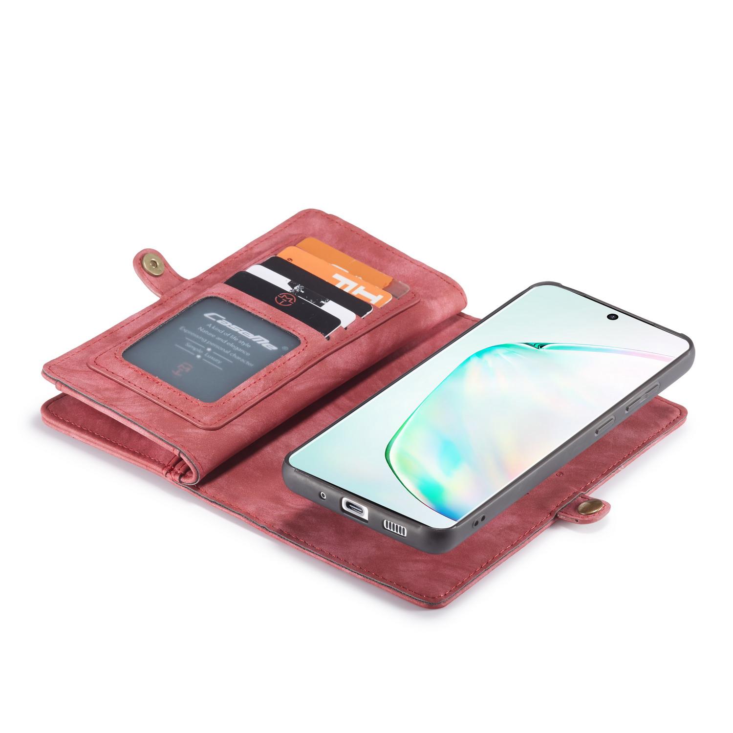Multi-slot Hoesje Samsung Galaxy S20 Ultra Rood