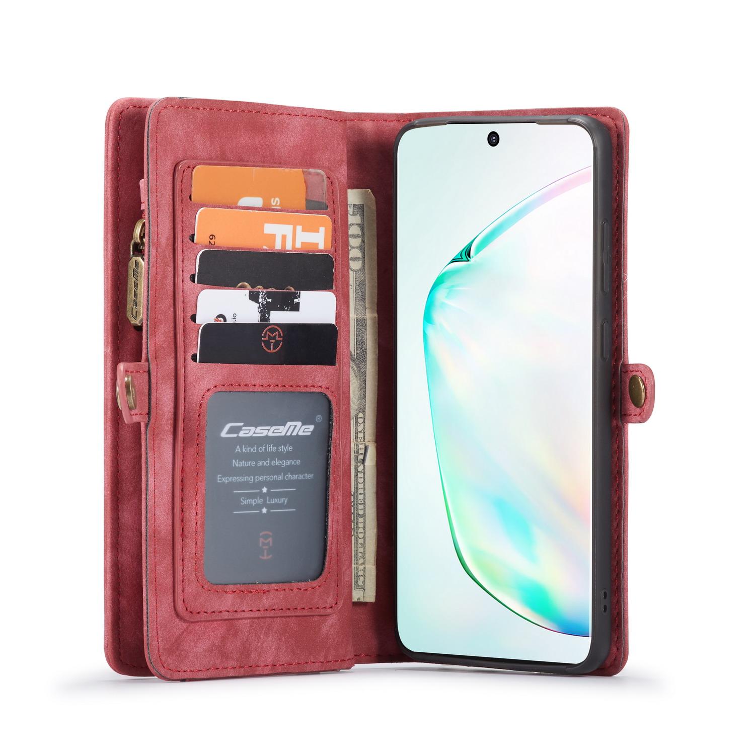 Multi-slot Hoesje Samsung Galaxy S20 Ultra Rood
