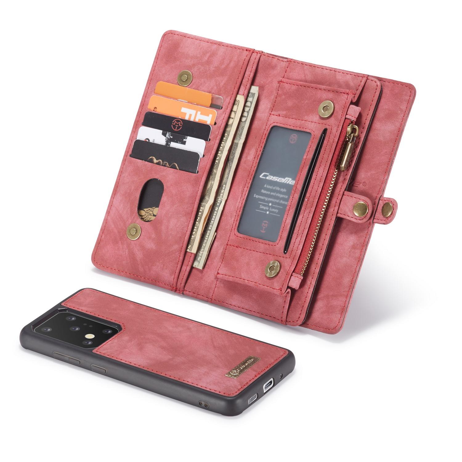 Multi-slot Hoesje Samsung Galaxy S20 Ultra Rood
