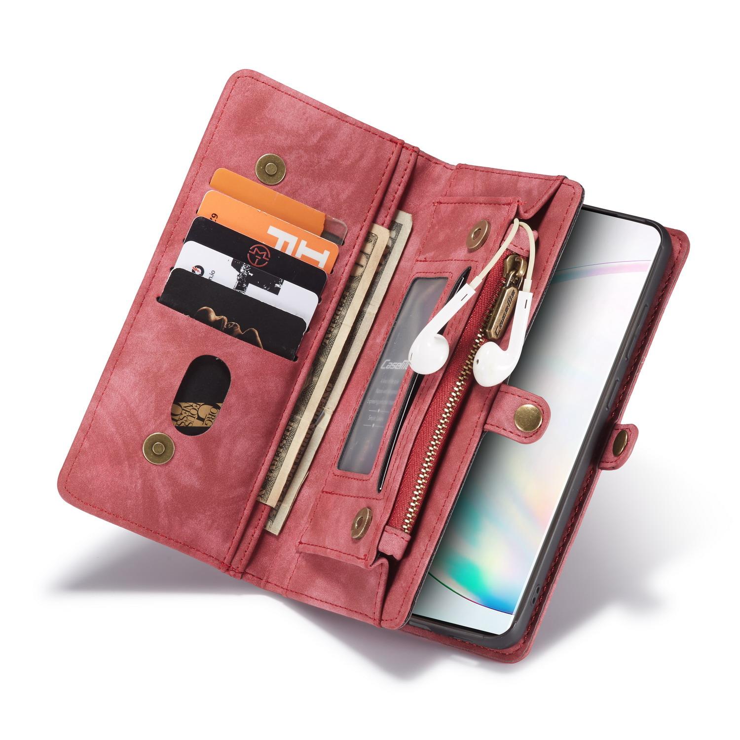 Multi-slot Hoesje Samsung Galaxy S20 Ultra Rood