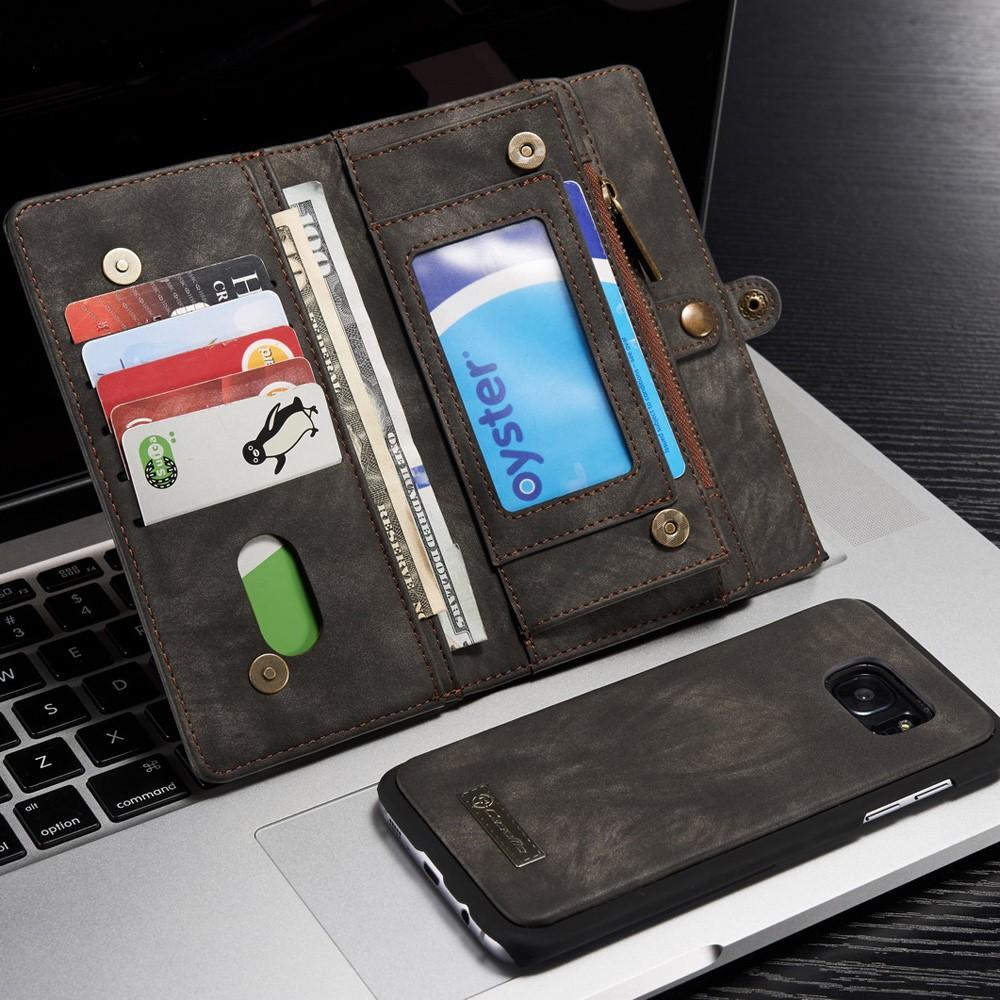 Multi-slot Hoesje Samsung Galaxy S7 Edge Grijs