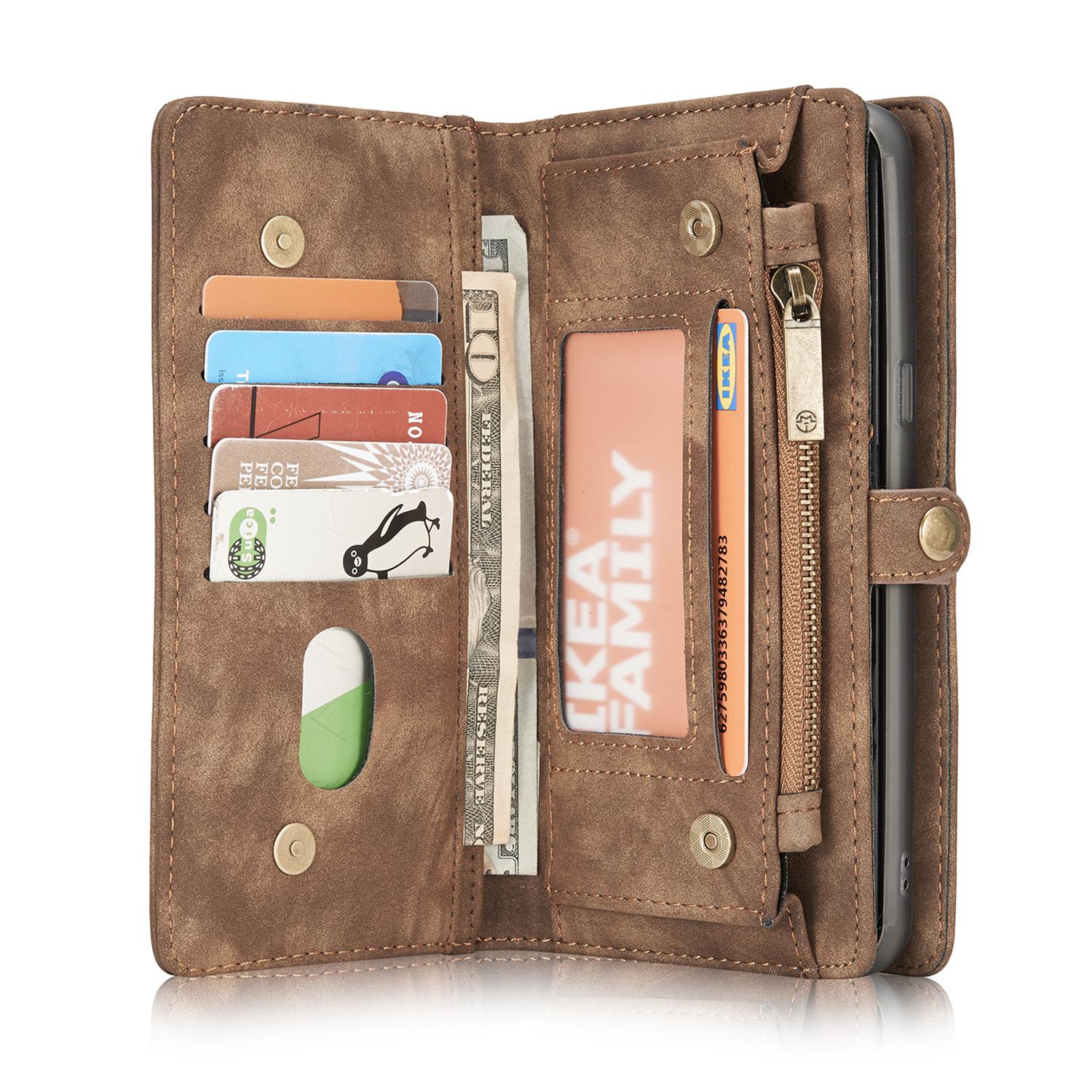 Multi-slot Hoesje Samsung Galaxy S8 Bruin