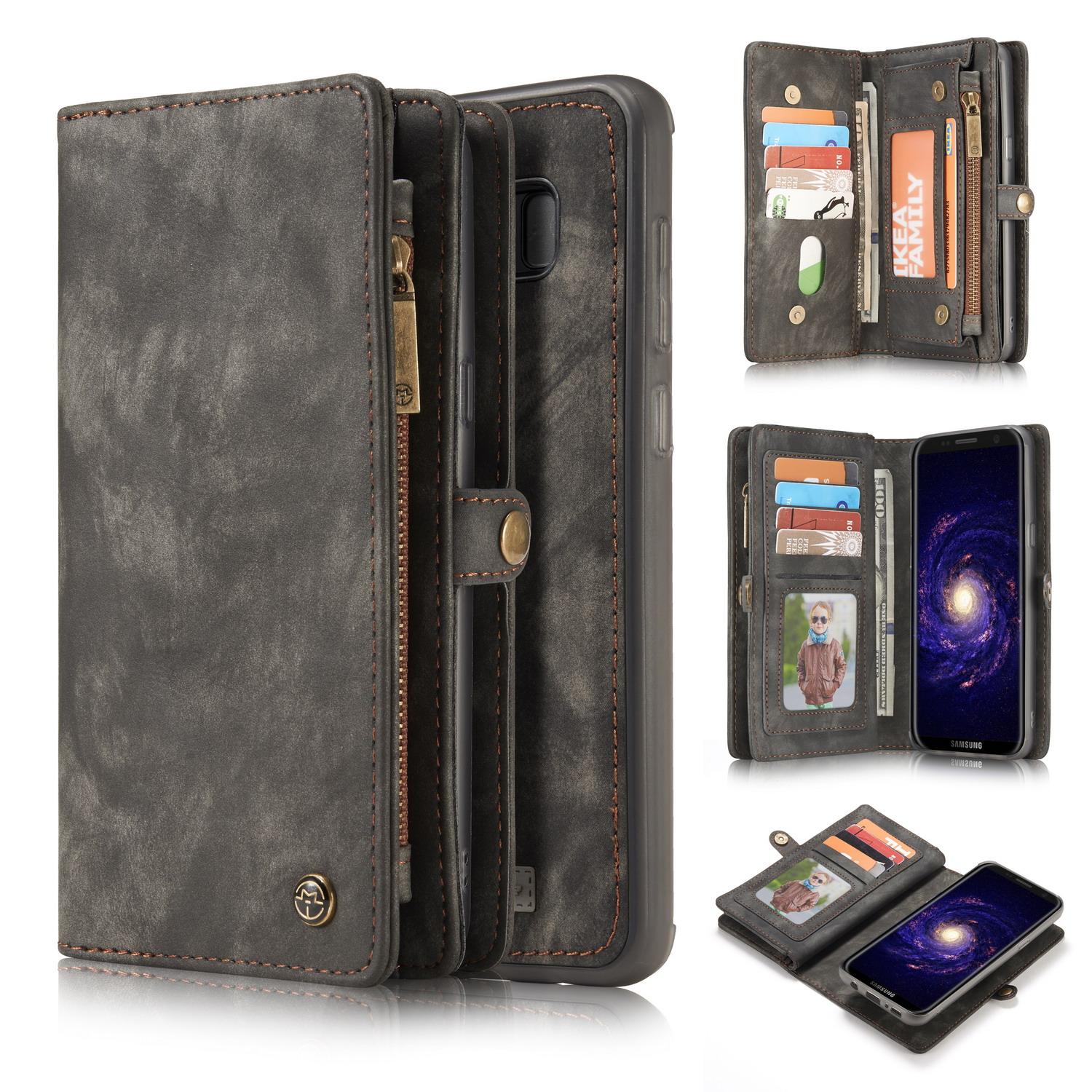 Multi-slot Hoesje Samsung Galaxy S8 Plus Grijs