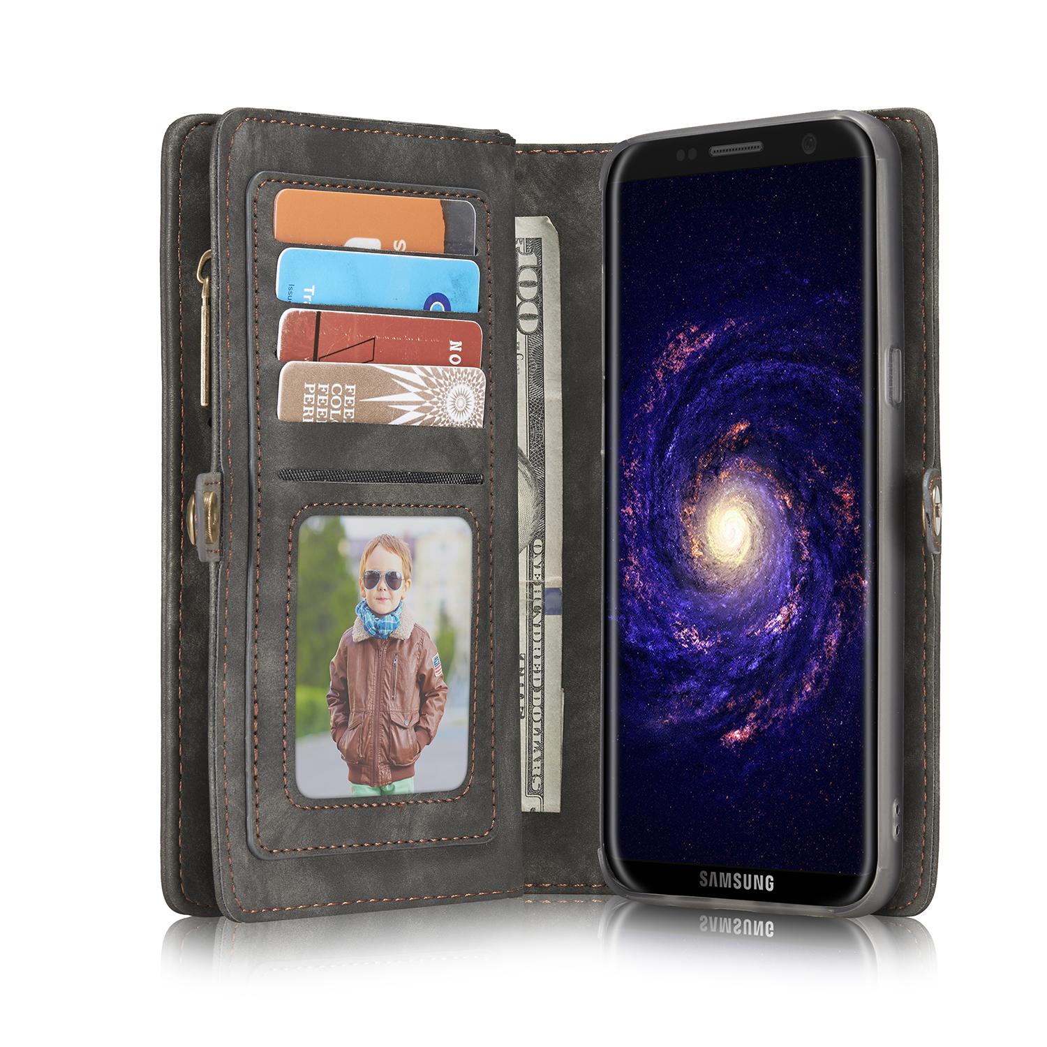 Multi-slot Hoesje Samsung Galaxy S8 Plus Grijs