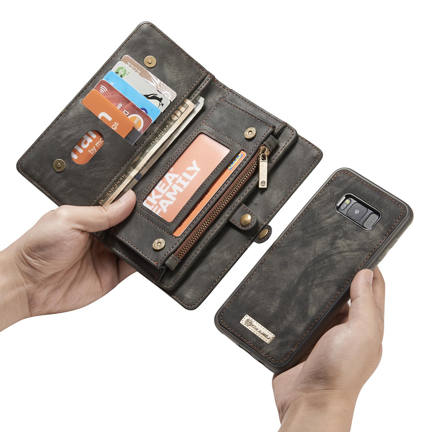 Multi-slot Hoesje Samsung Galaxy S8 Plus Grijs