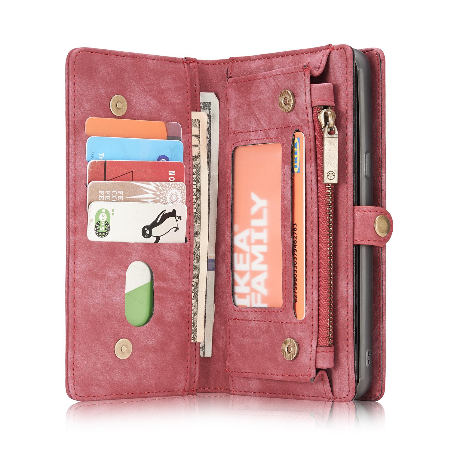 Multi-slot Hoesje Samsung Galaxy S8 Plus Rood