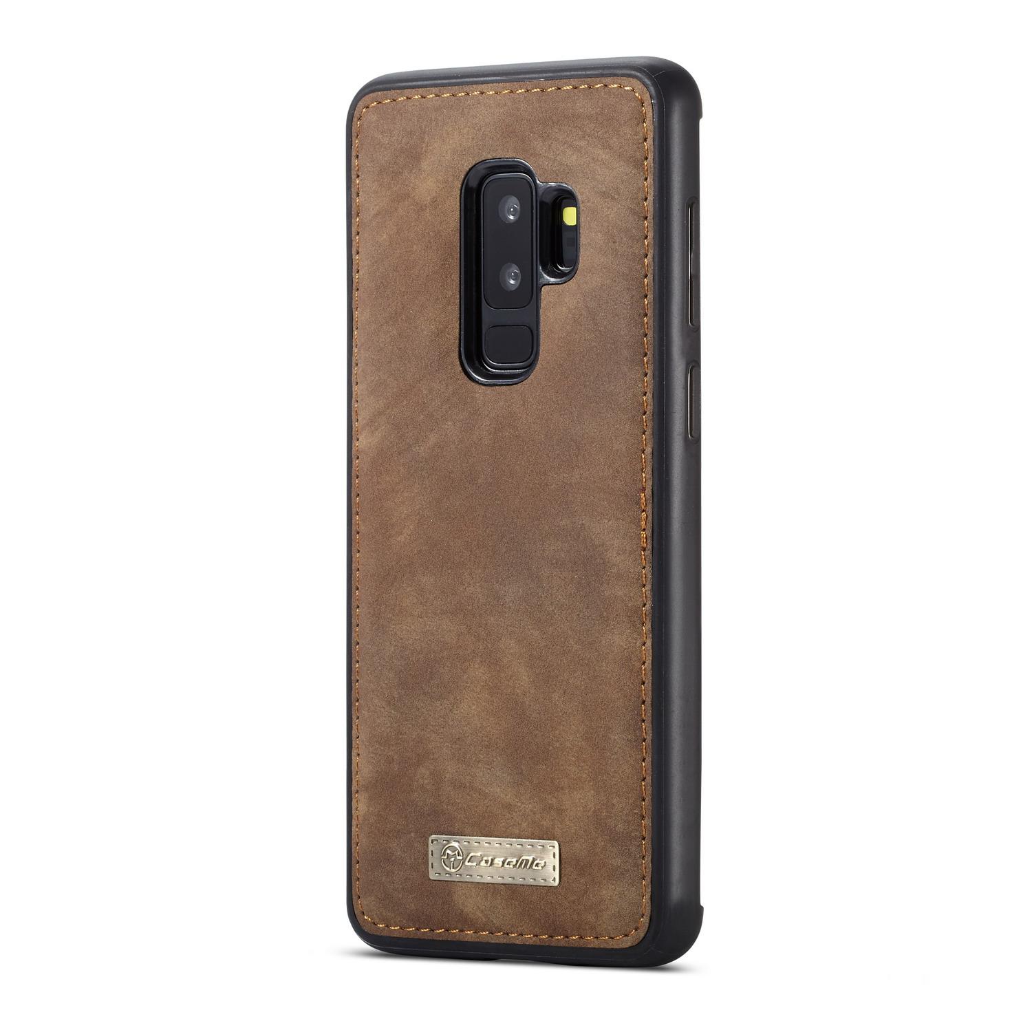 Multi-slot hoesje Samsung Galaxy S9 Plus Bruin