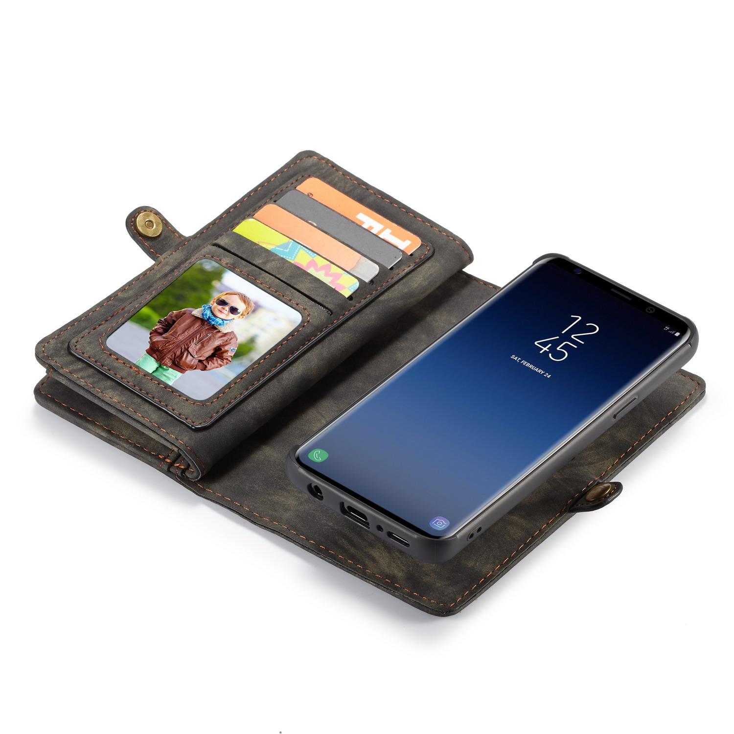 Multi-slot Hoesje Samsung Galaxy S9 Plus Grijs