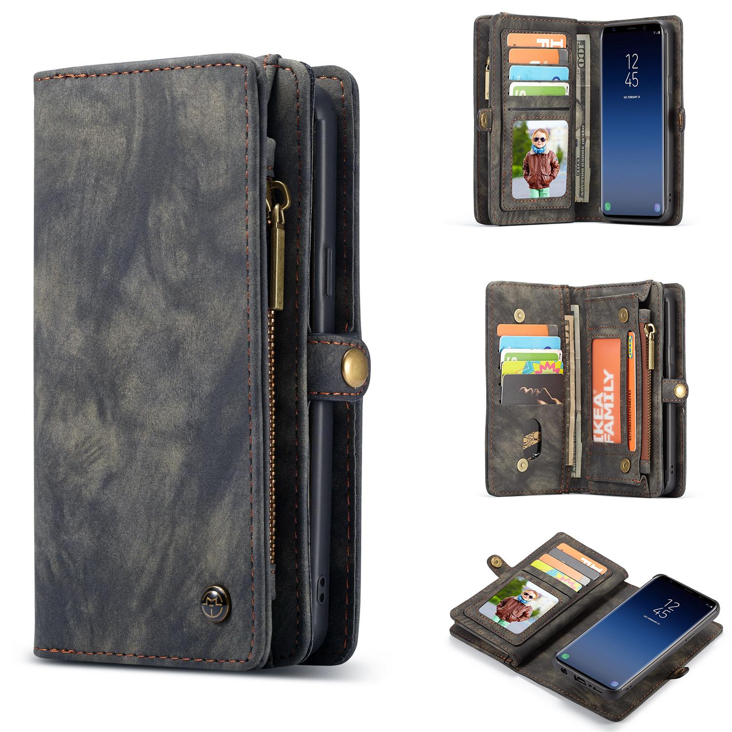 Multi-slot Hoesje Samsung Galaxy S9 Plus Grijs