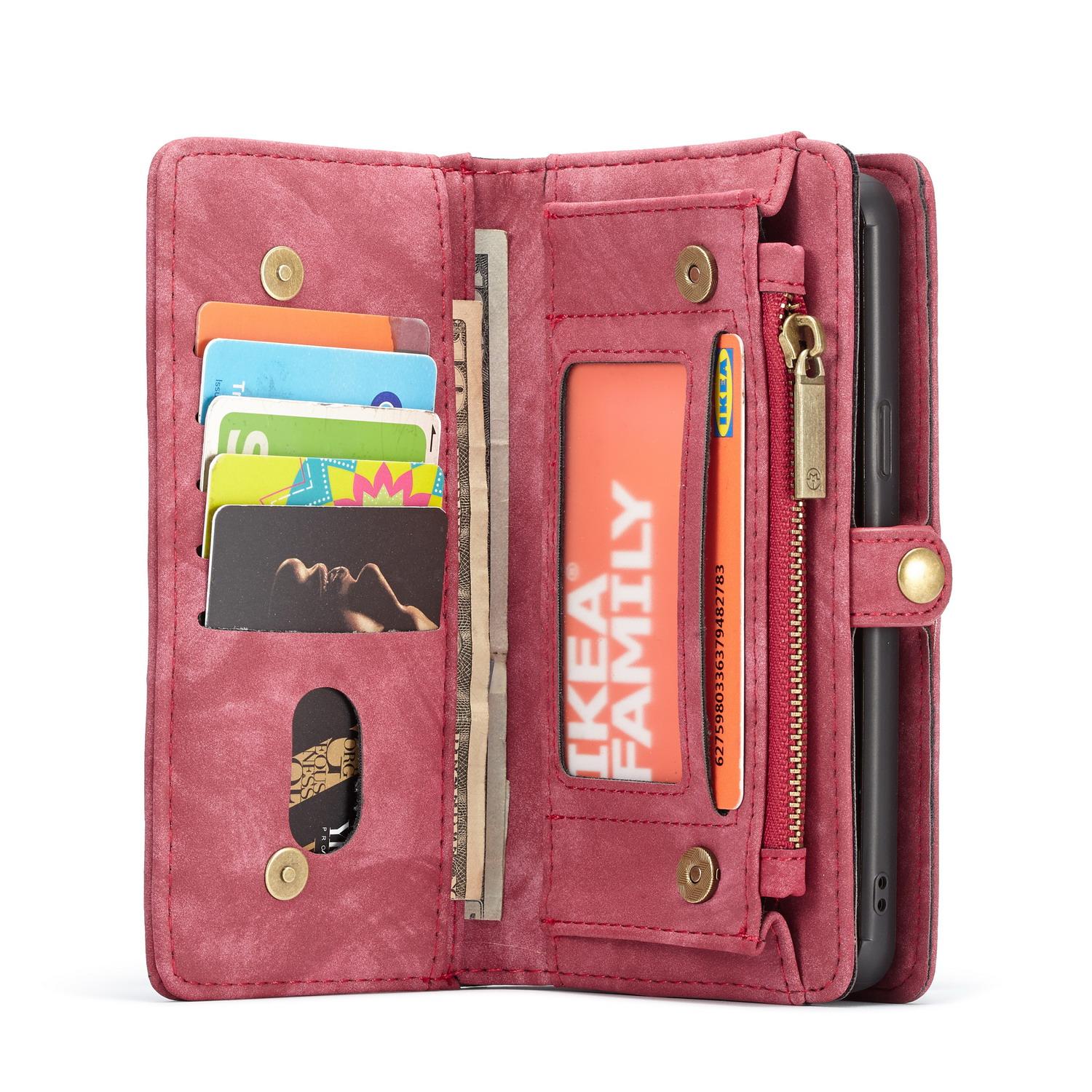 Multi-slot Hoesje Samsung Galaxy S9 Plus Rood