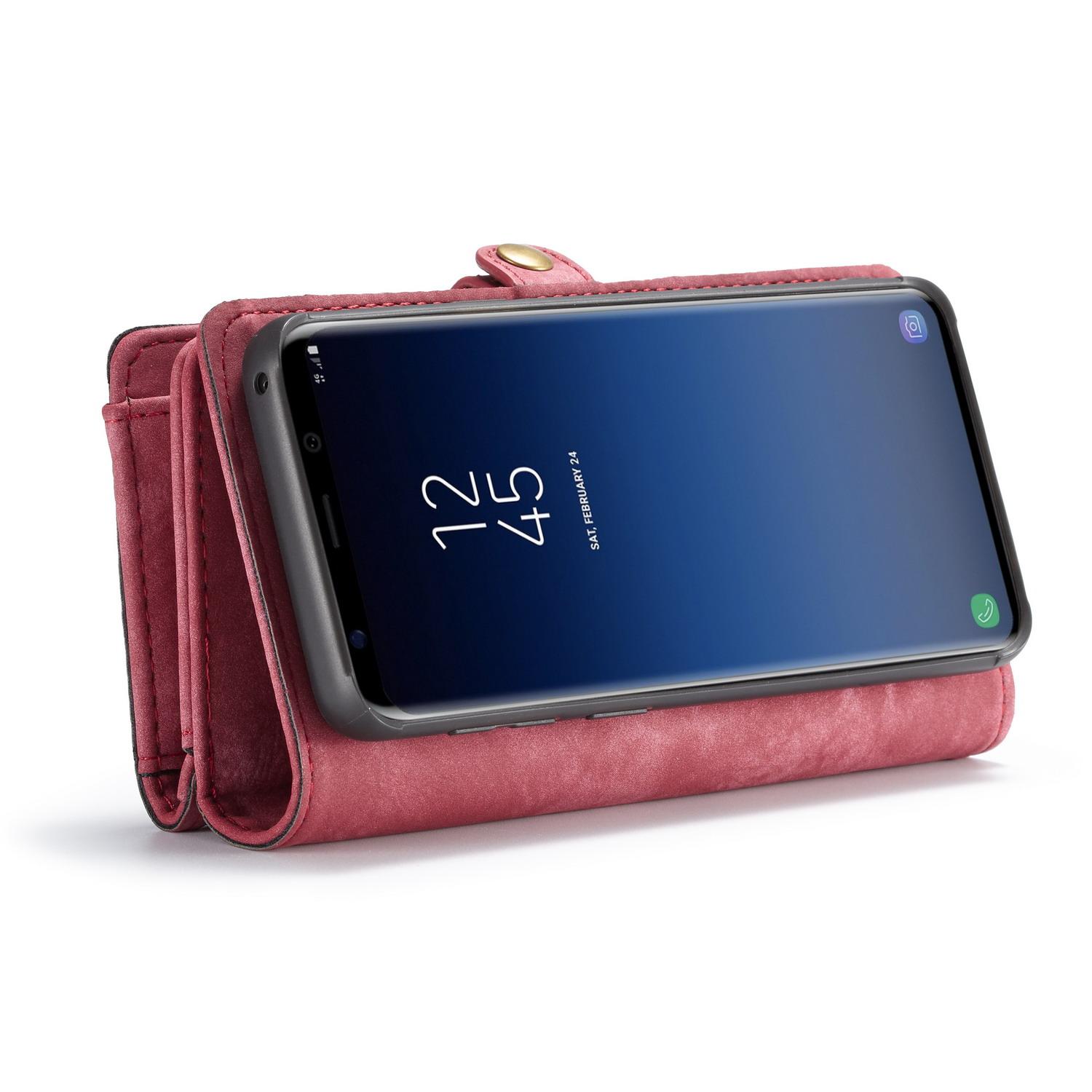 Multi-slot Hoesje Samsung Galaxy S9 Plus Rood