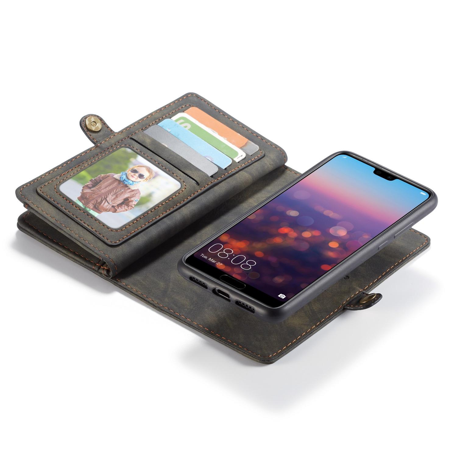 Multi-slot Hoesje Huawei P20 Lite Grijs