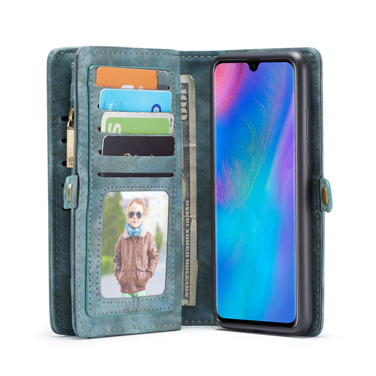 Multi-slot hoesje Huawei P30 Blauw