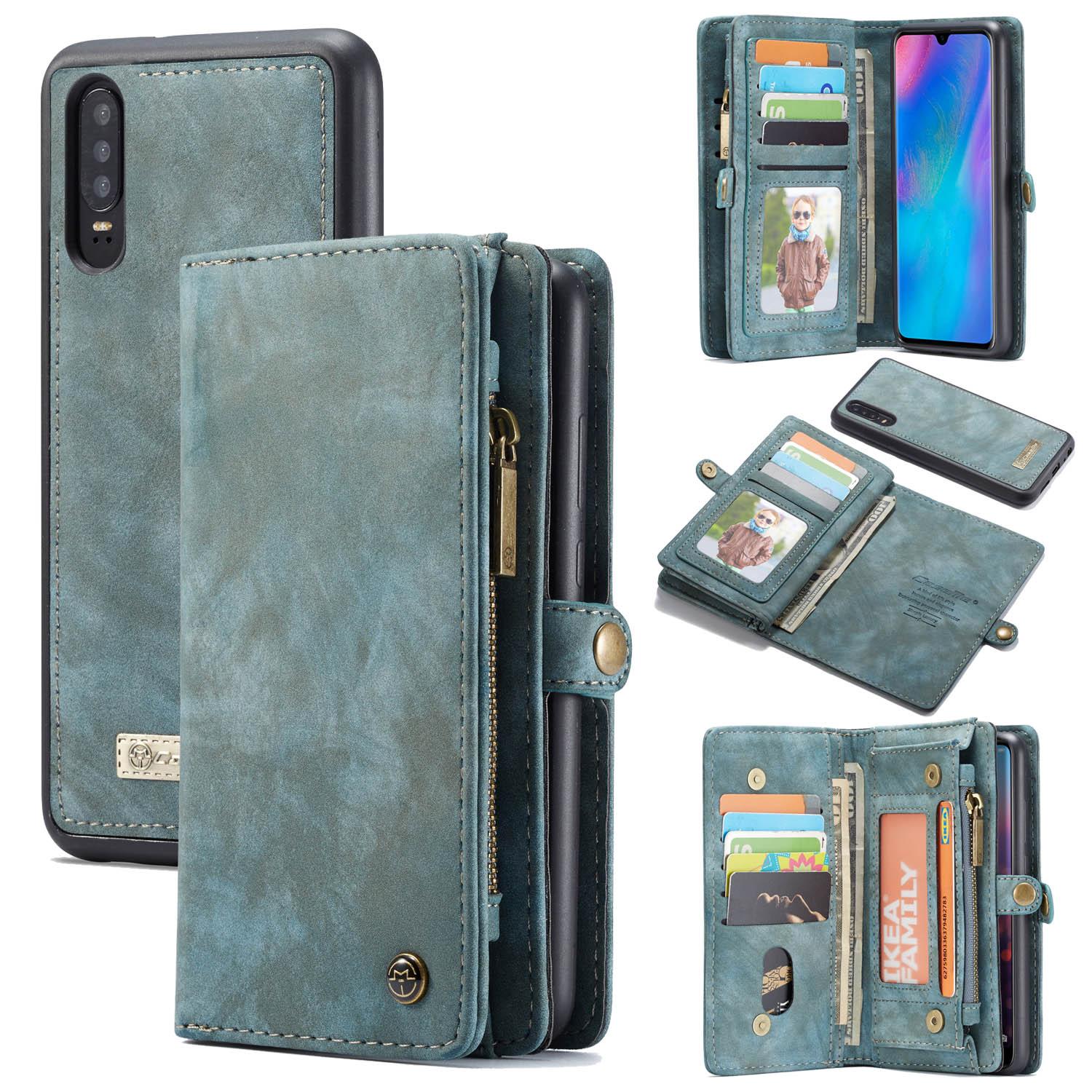 Multi-slot hoesje Huawei P30 Blauw