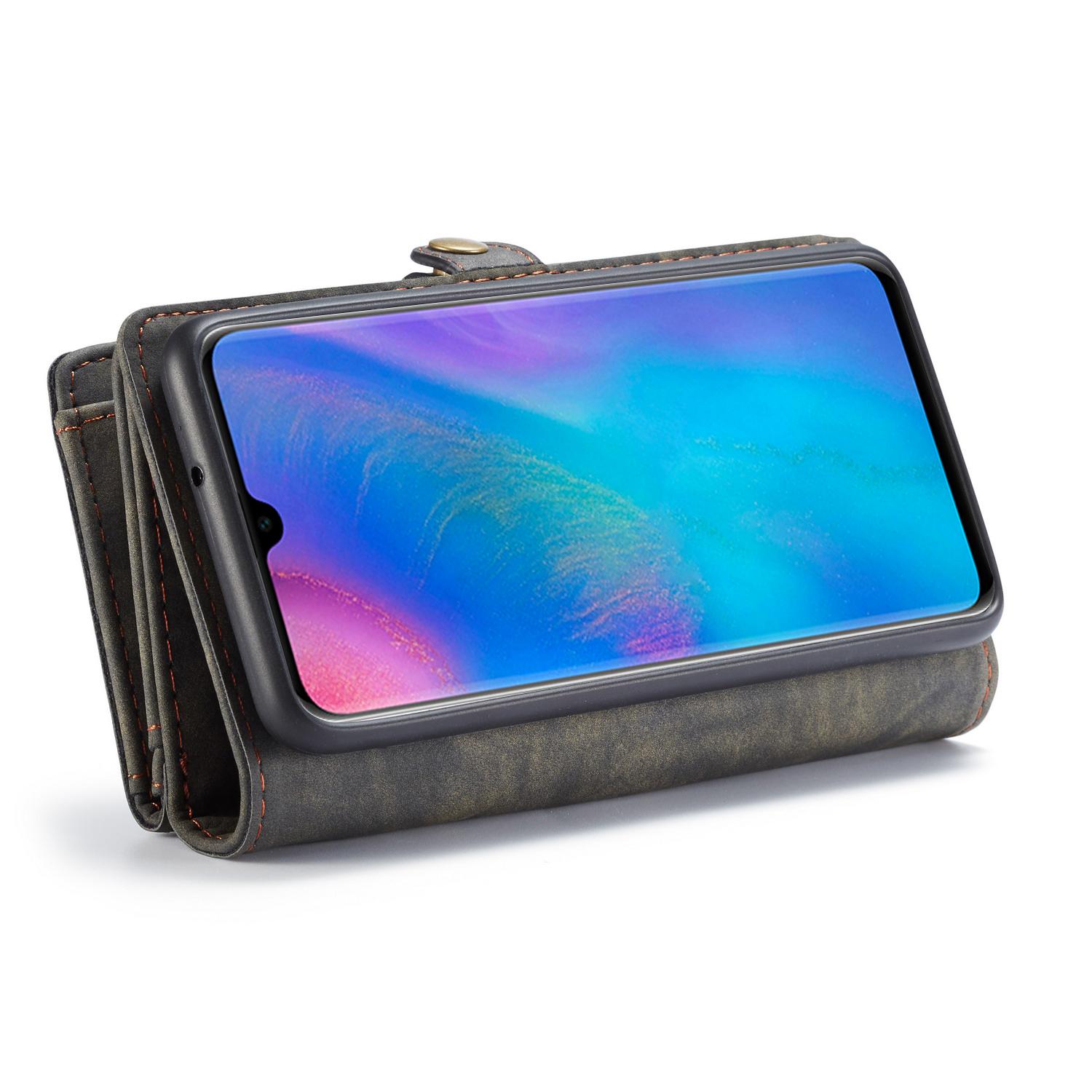 Multi-slot Hoesje Huawei P30 Grijs