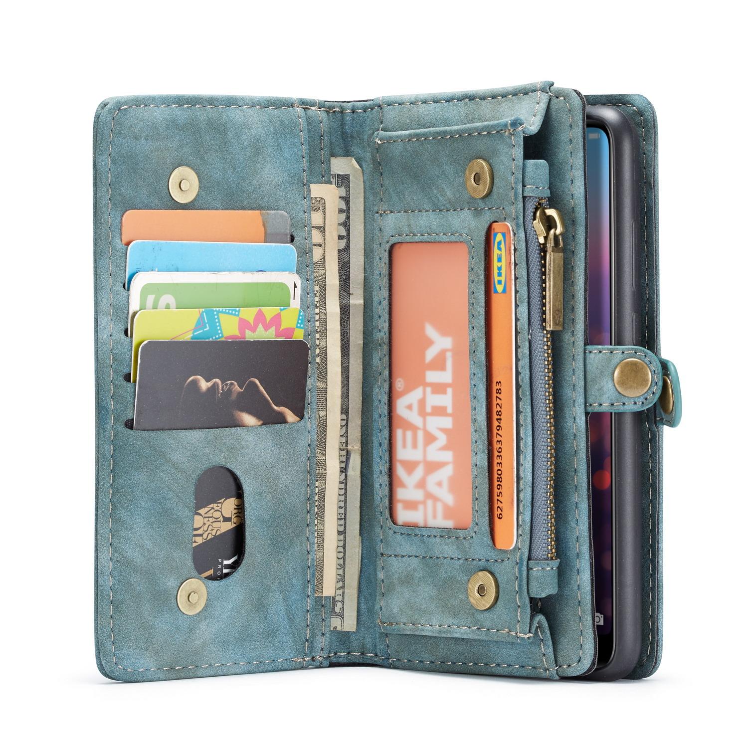 Multi-slot Hoesje Huawei P30 Pro Blauw