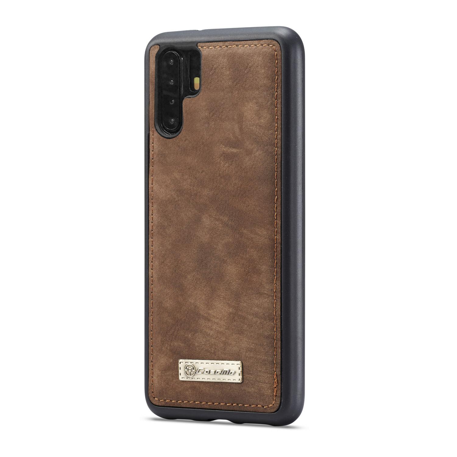 Multi-slot Hoesje Huawei P30 Pro Bruin