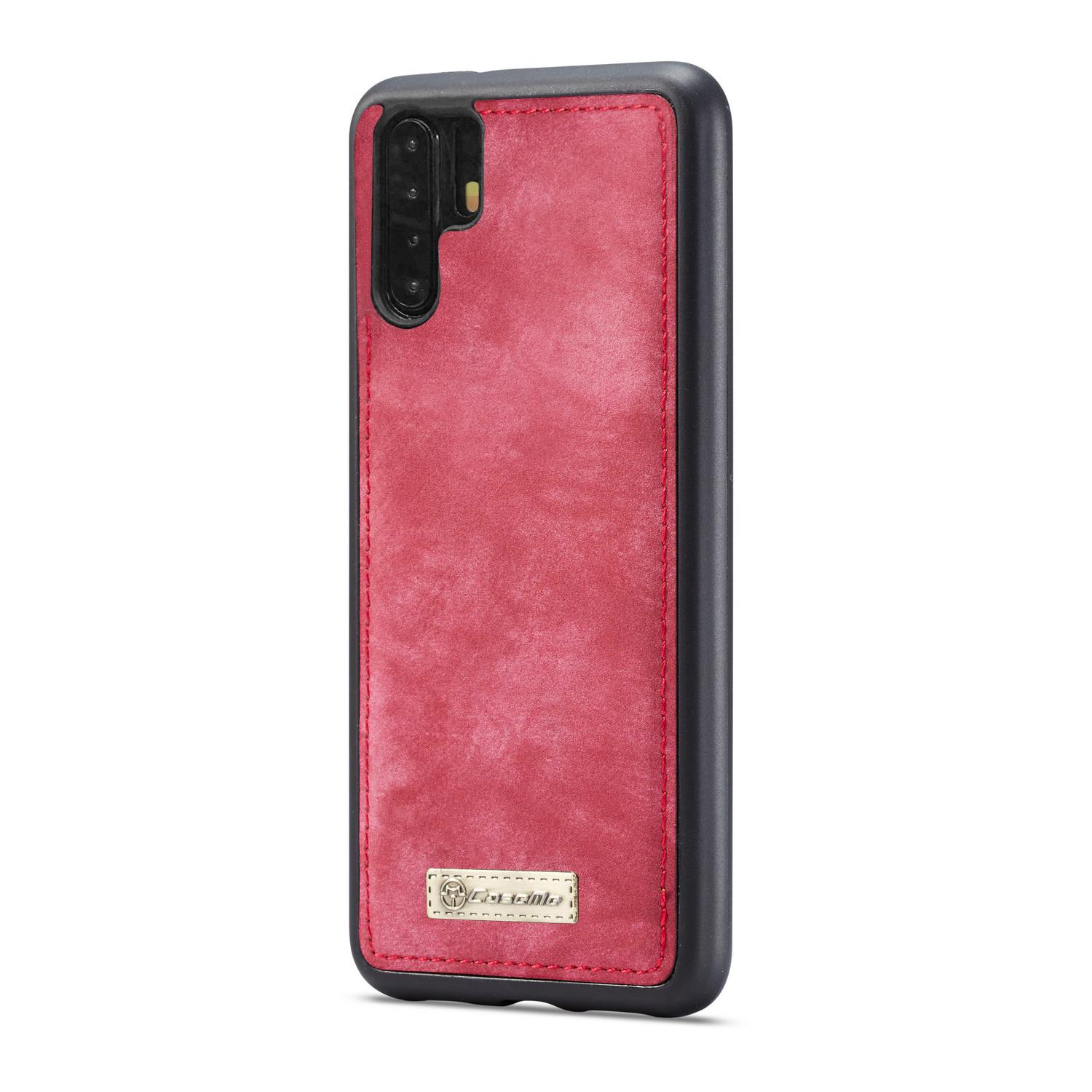 Multi-slot Hoesje Huawei P30 Pro Rood
