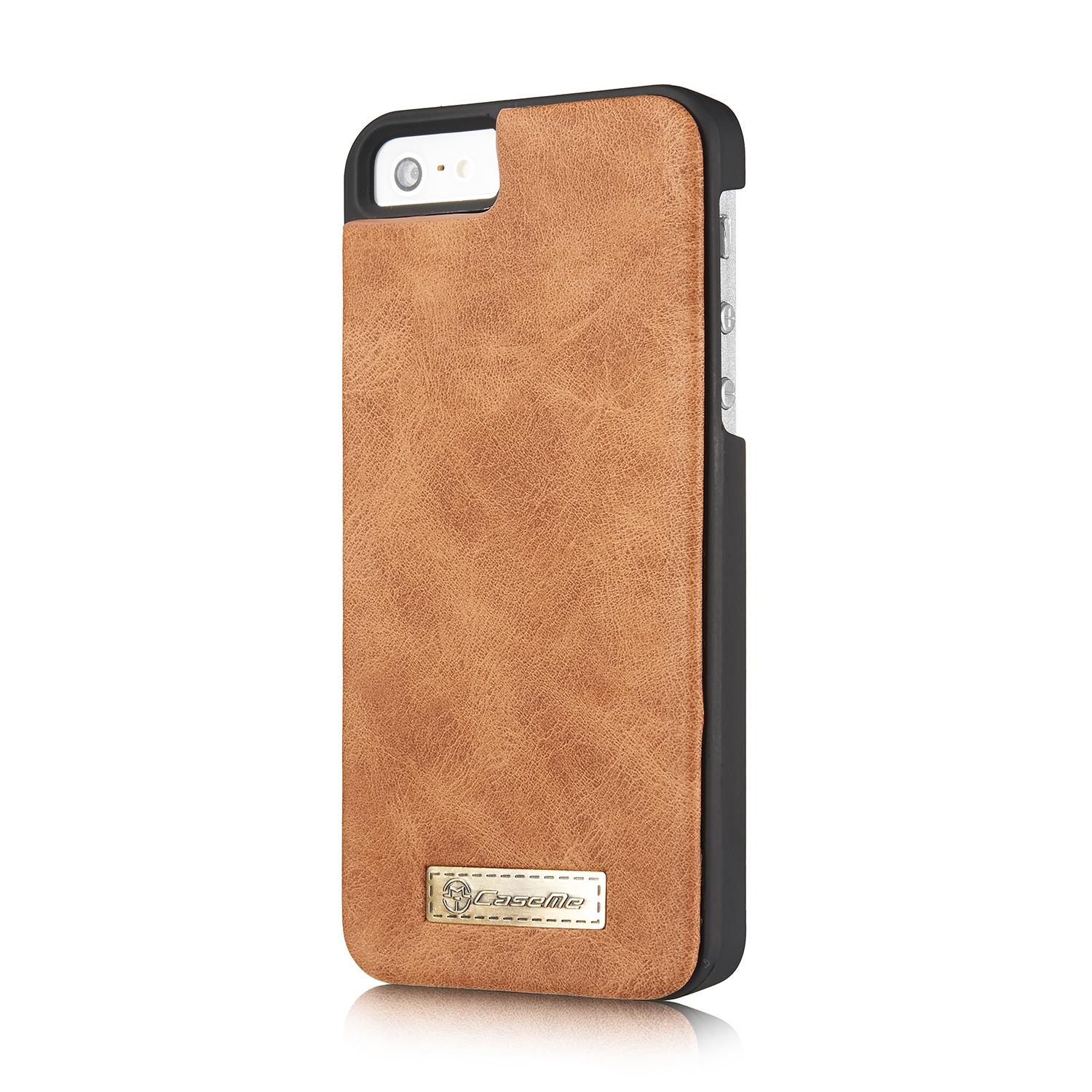 Multi-slot Hoesje Apple iPhone 5/5S/SE Bruin