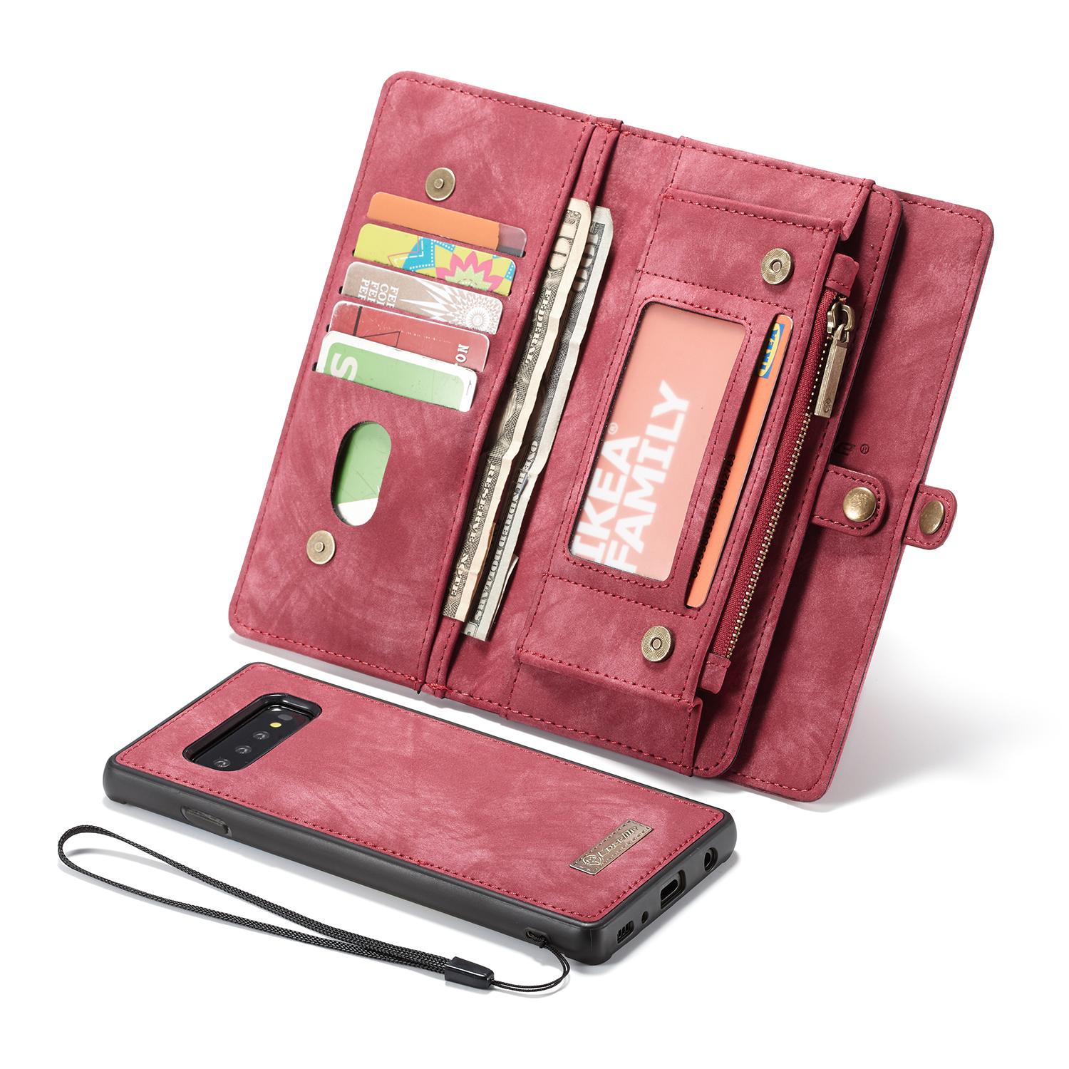 Multi-slot Hoesje Samsung Galaxy S10 Rood