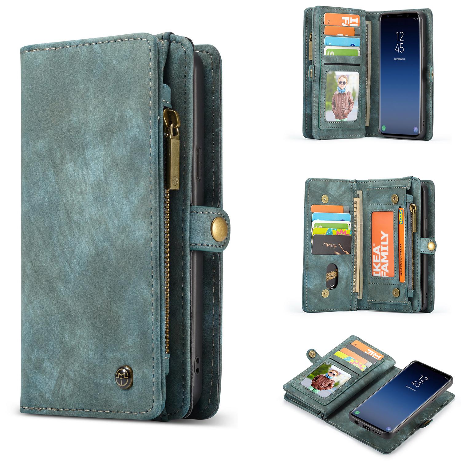 Multi-slot hoesje Samsung Galaxy S9 Blauw