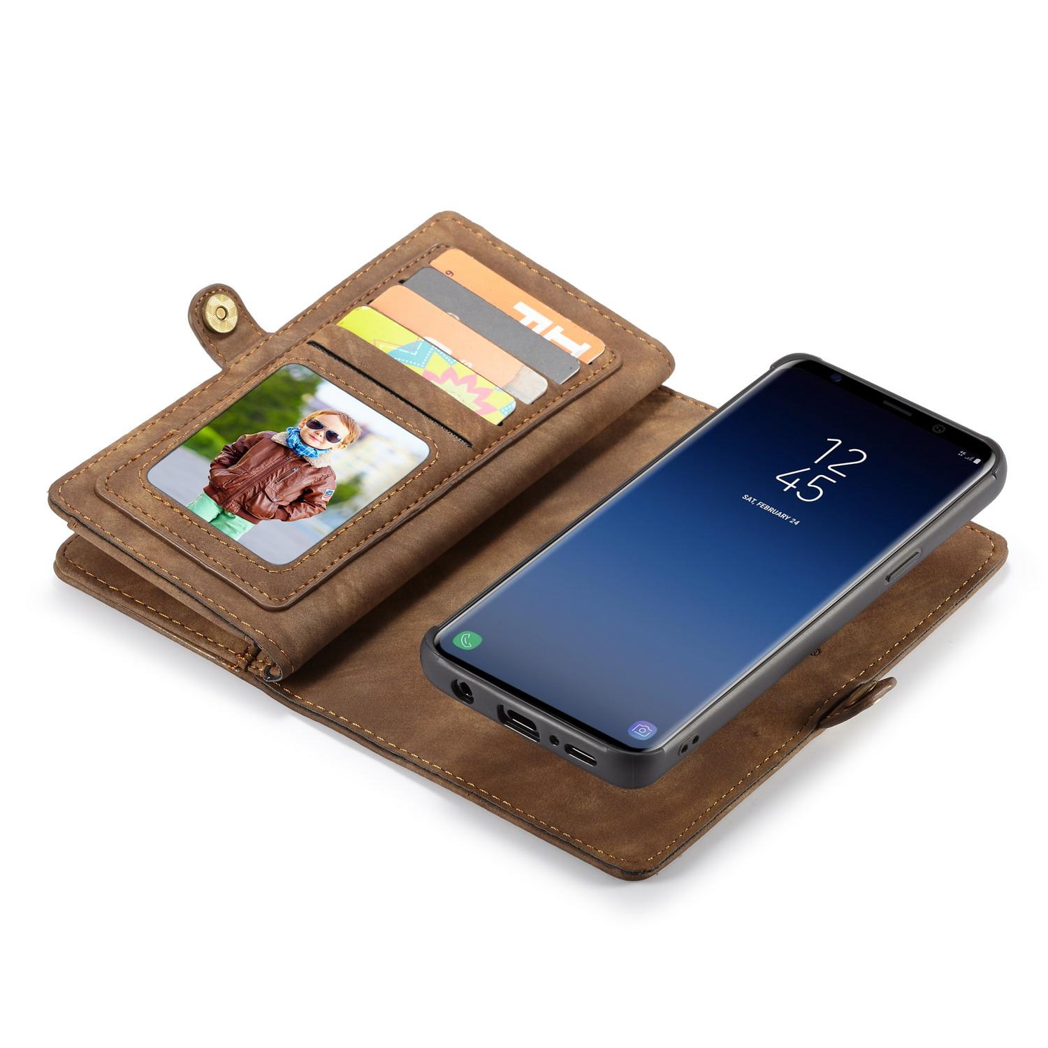 Multi-slot Hoesje Samsung Galaxy S9 Bruin