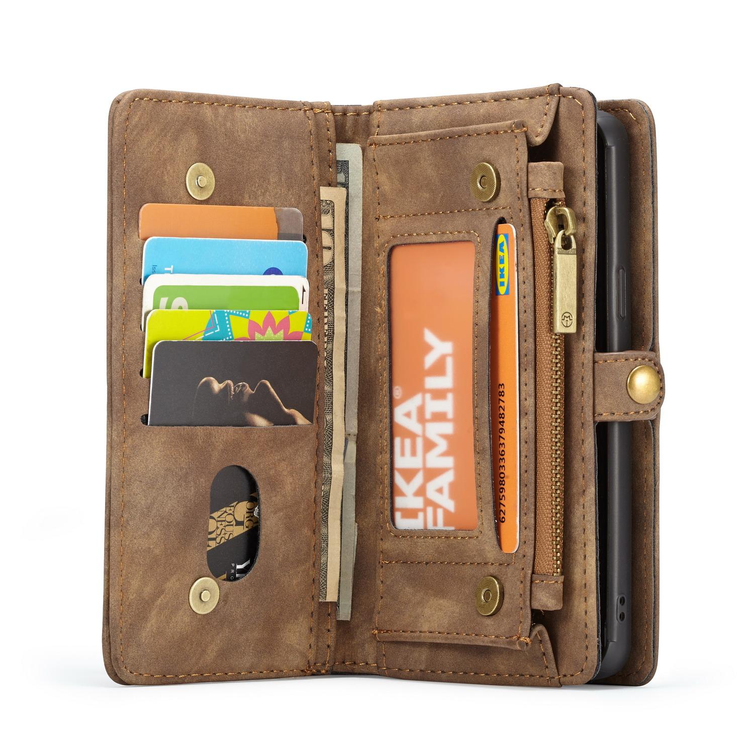 Multi-slot Hoesje Samsung Galaxy S9 Bruin