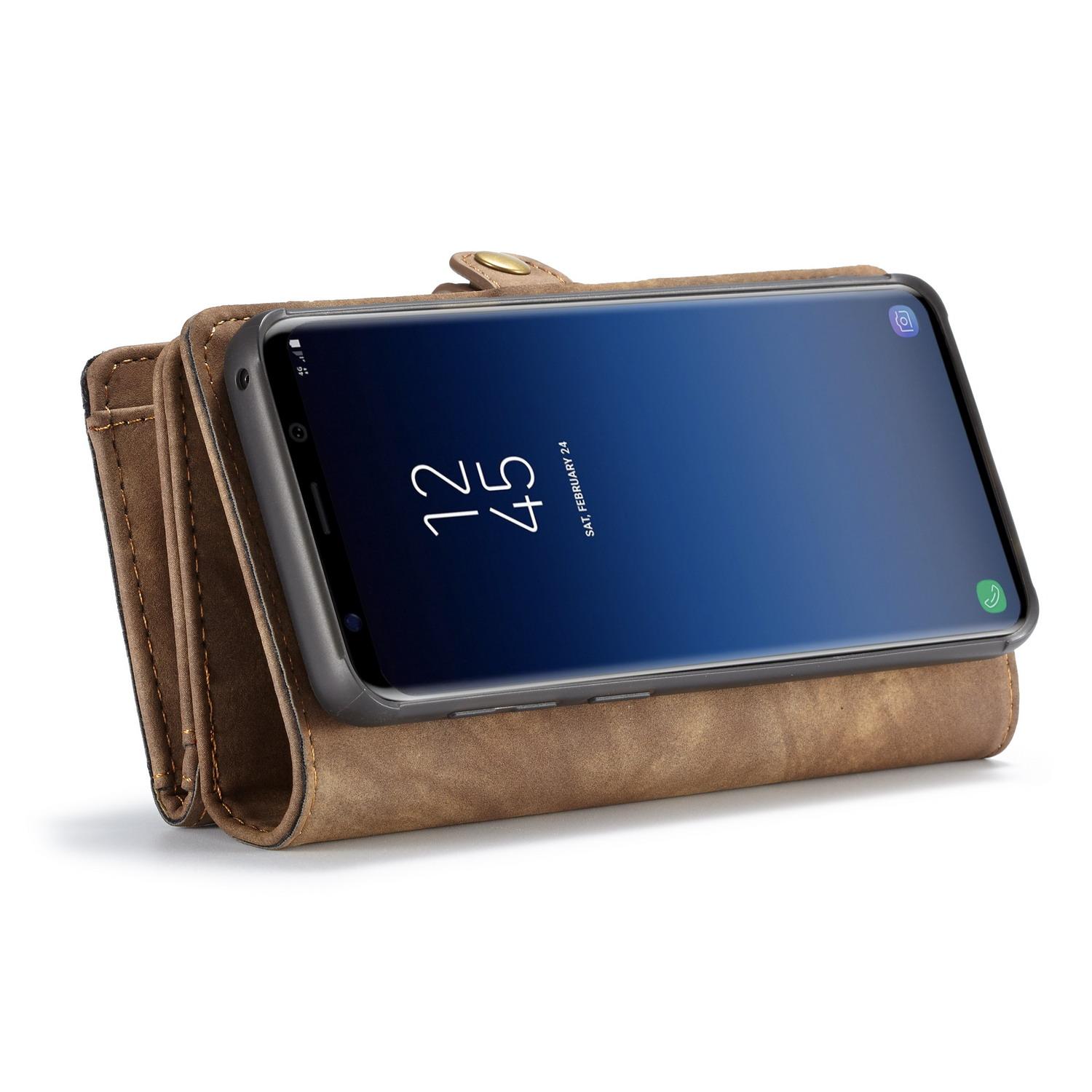 Multi-slot Hoesje Samsung Galaxy S9 Bruin