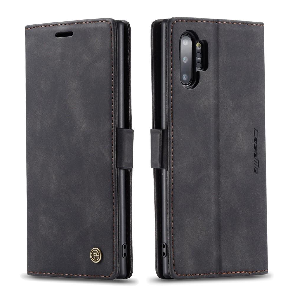 Slim Bookcover Hoesje Samsung Galaxy Note 10 Plus Zwart