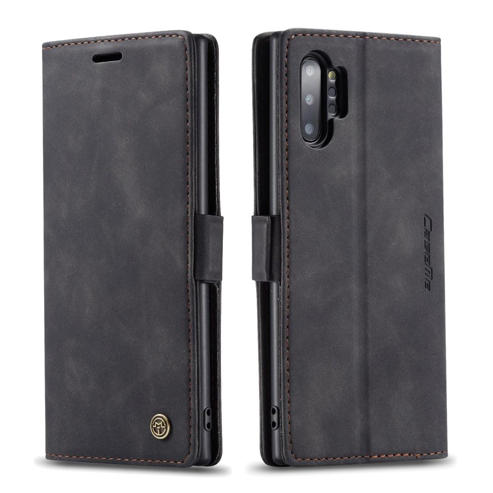 Slim Bookcover hoesje Samsung Galaxy Note 10 Plus Zwart