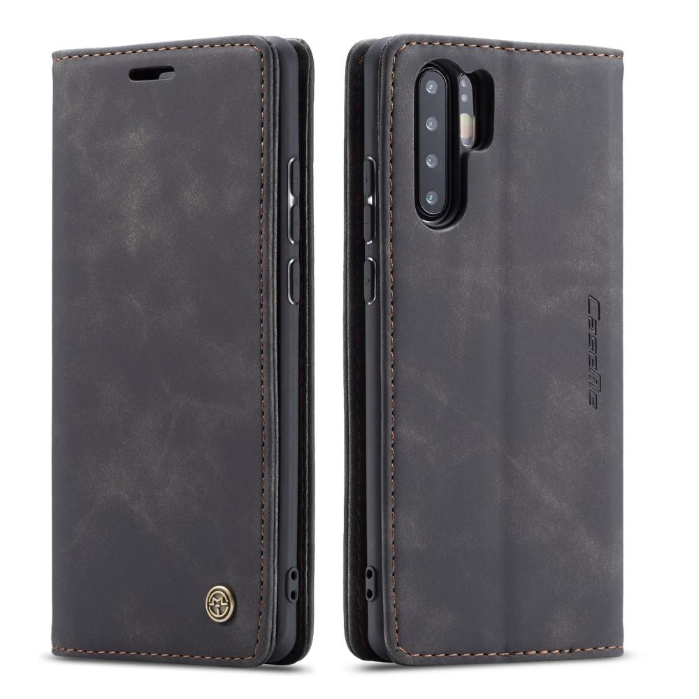 Slim Bookcover hoesje Huawei P30 Pro Zwart