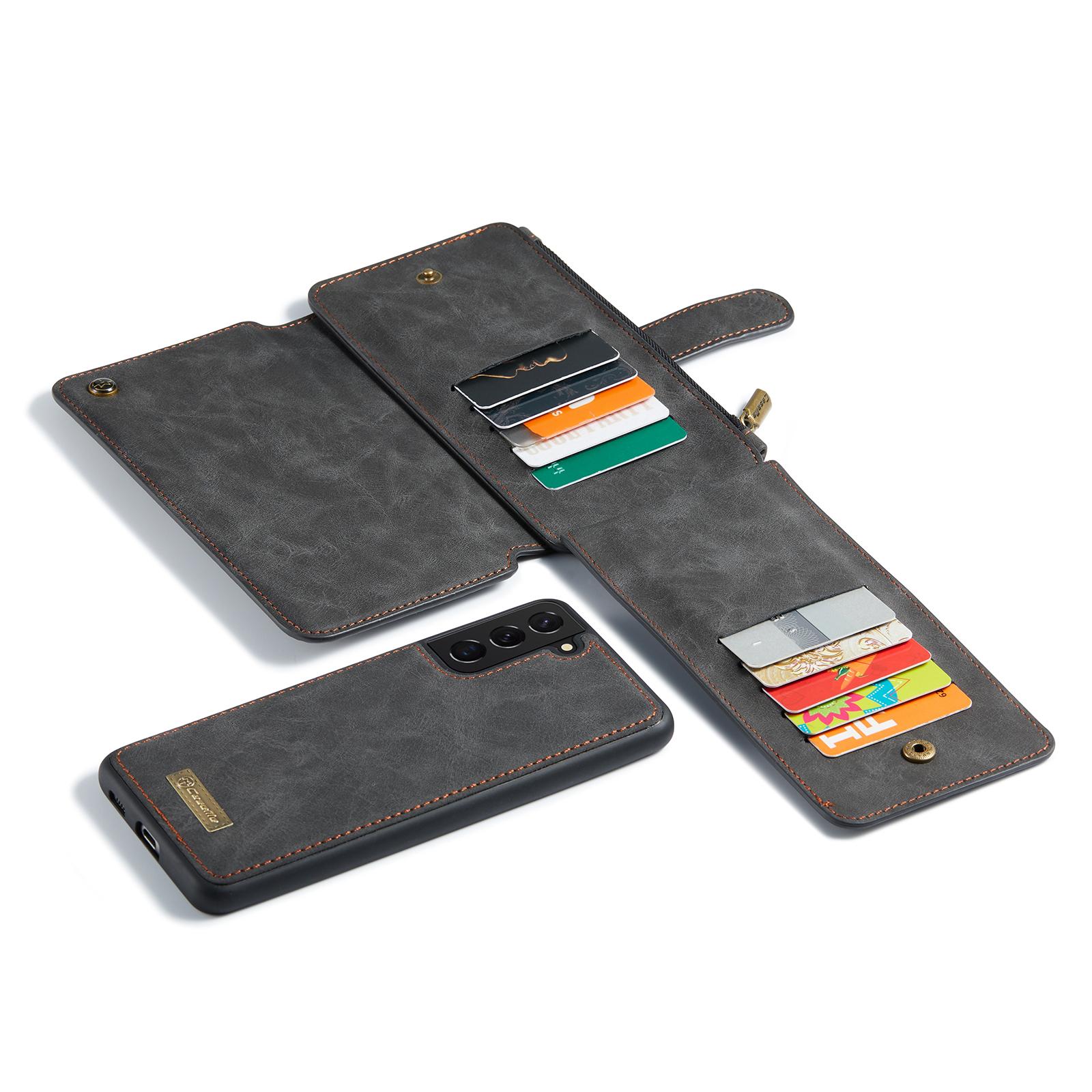 Multi-Slot Flip Cover Samsung Galaxy S21 Grijs