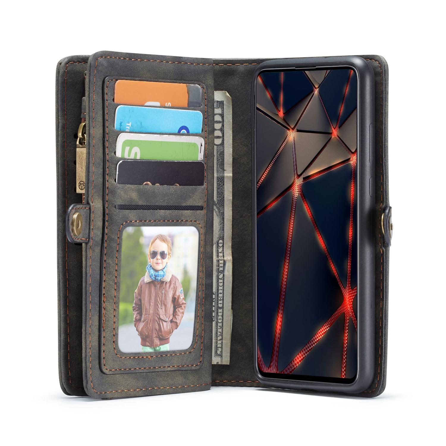 Multi-slot Hoesje Samsung Galaxy A51 Grijs