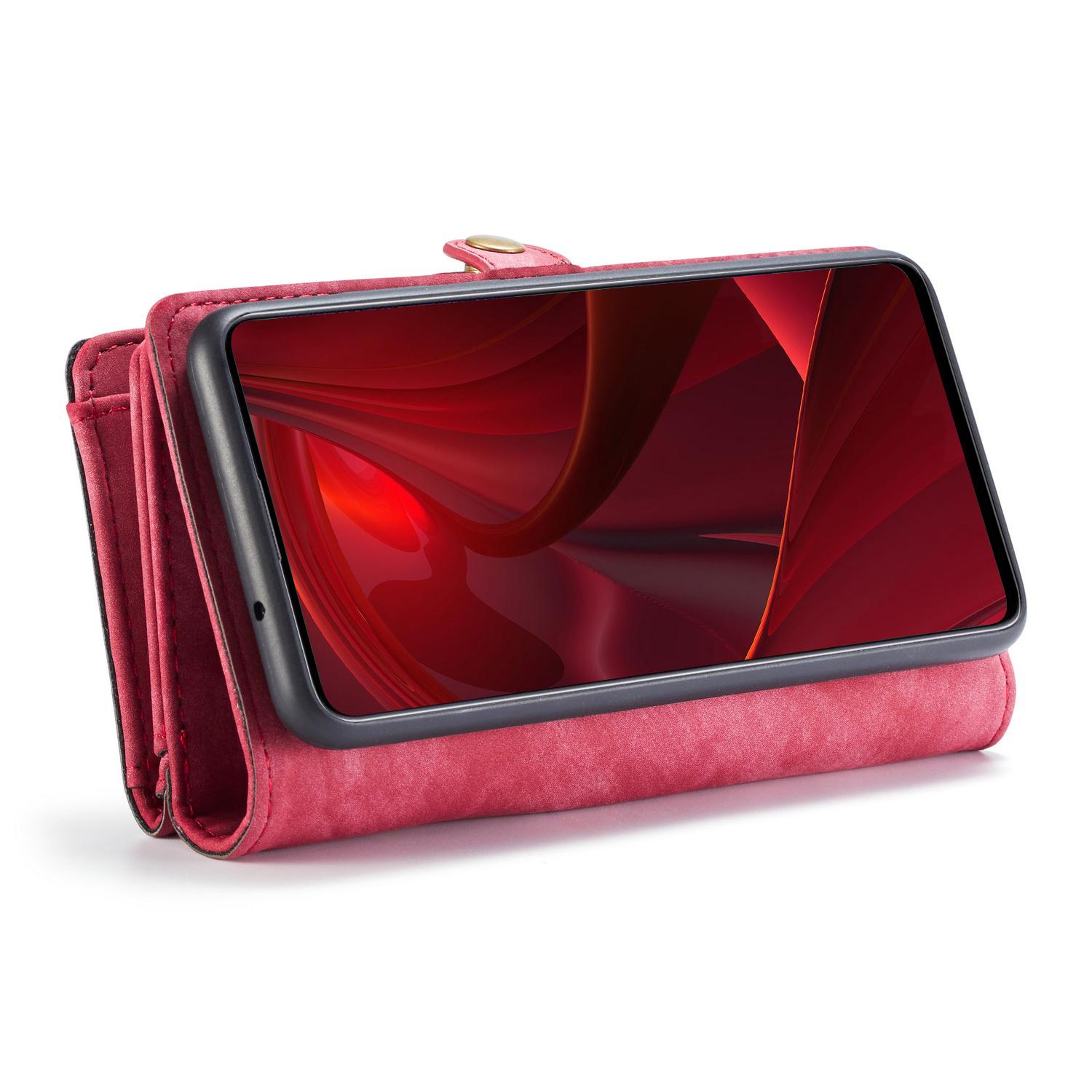 Multi-slot Hoesje Samsung Galaxy A51 Rood