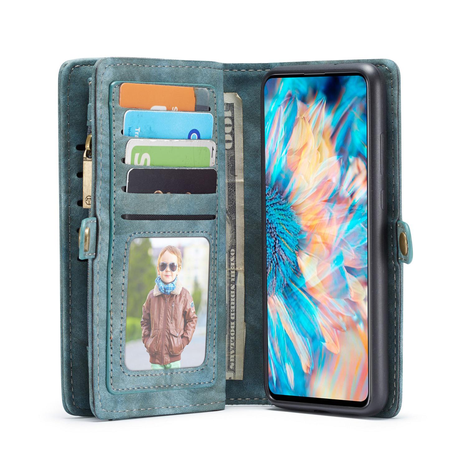 Multi-slot Hoesje Samsung Galaxy A71 Blauw