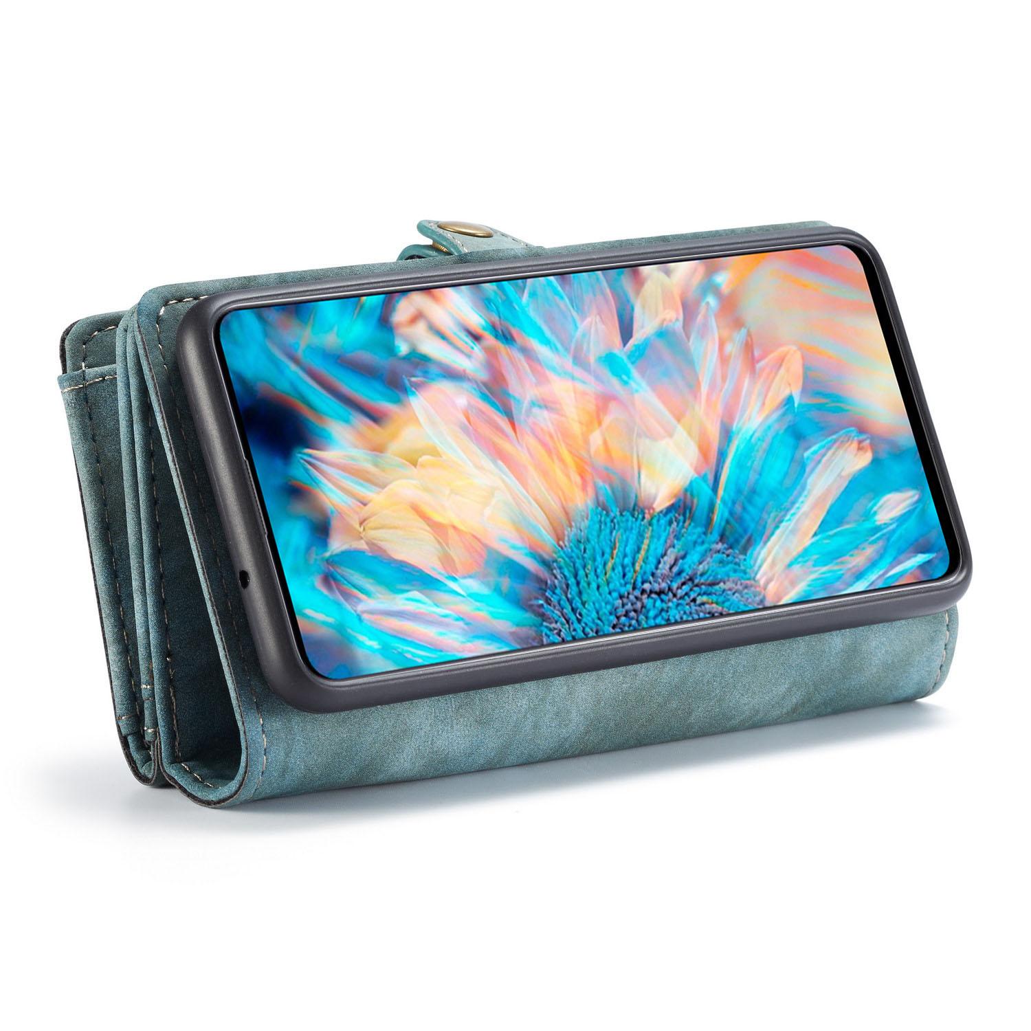 Multi-slot Hoesje Samsung Galaxy A71 Blauw