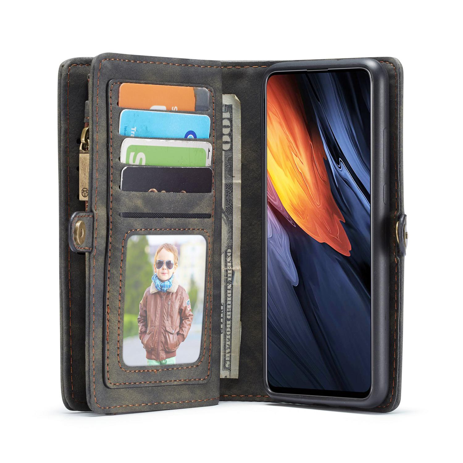 Multi-slot Hoesje Samsung Galaxy A71 Grijs