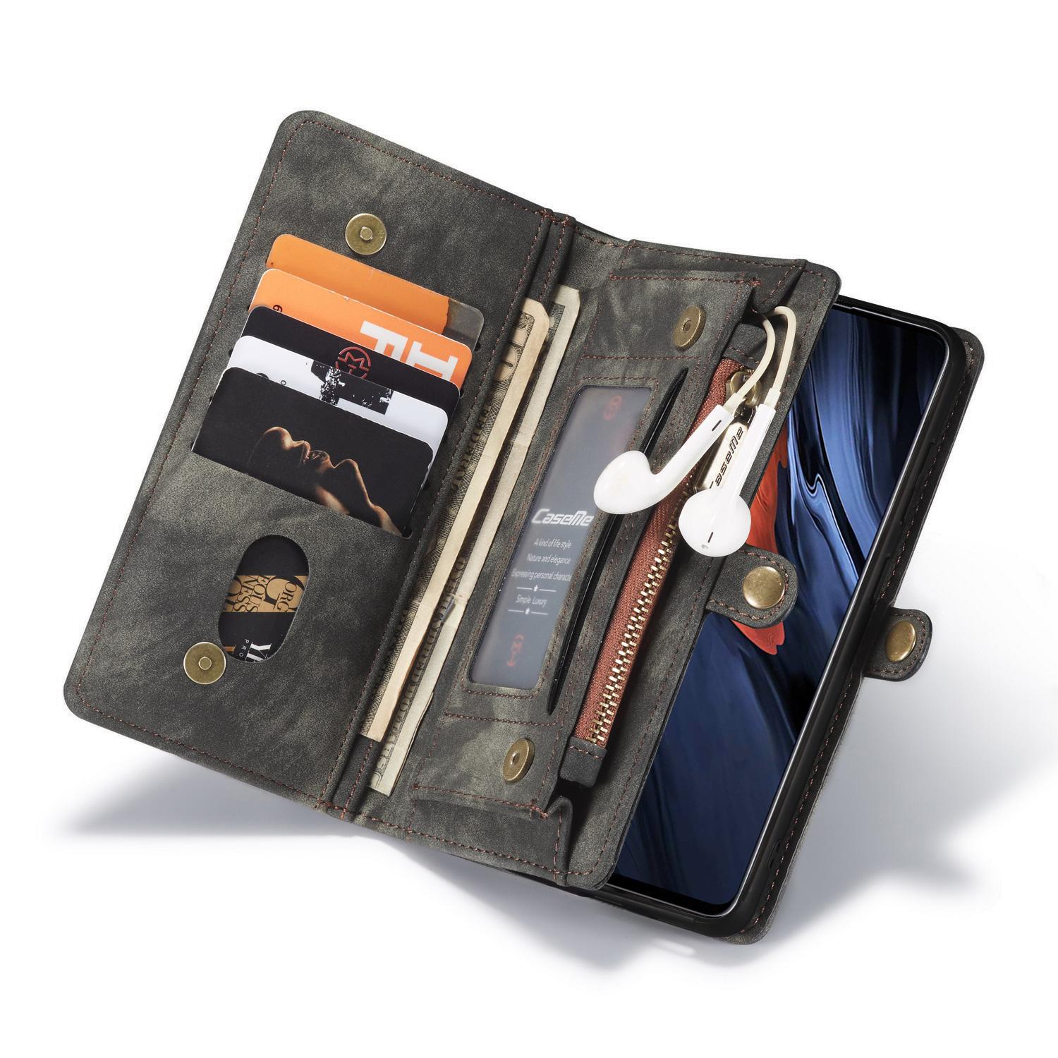 Multi-slot Hoesje Samsung Galaxy A71 Grijs