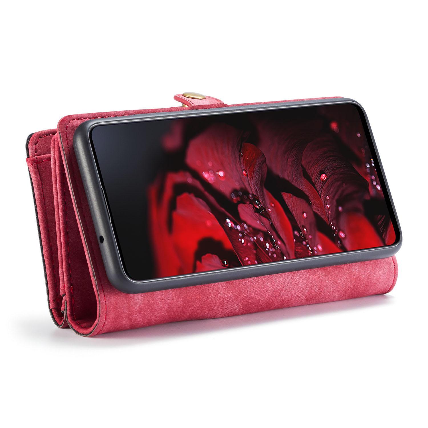 Multi-slot Hoesje Samsung Galaxy A71 Rood